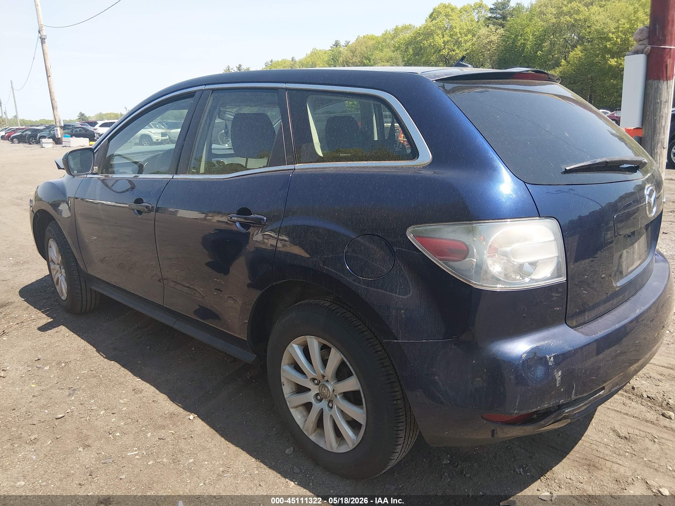 2010 Mazda Cx-7 I Sv Dark Blue vin: JM3ER2WM7A0324699