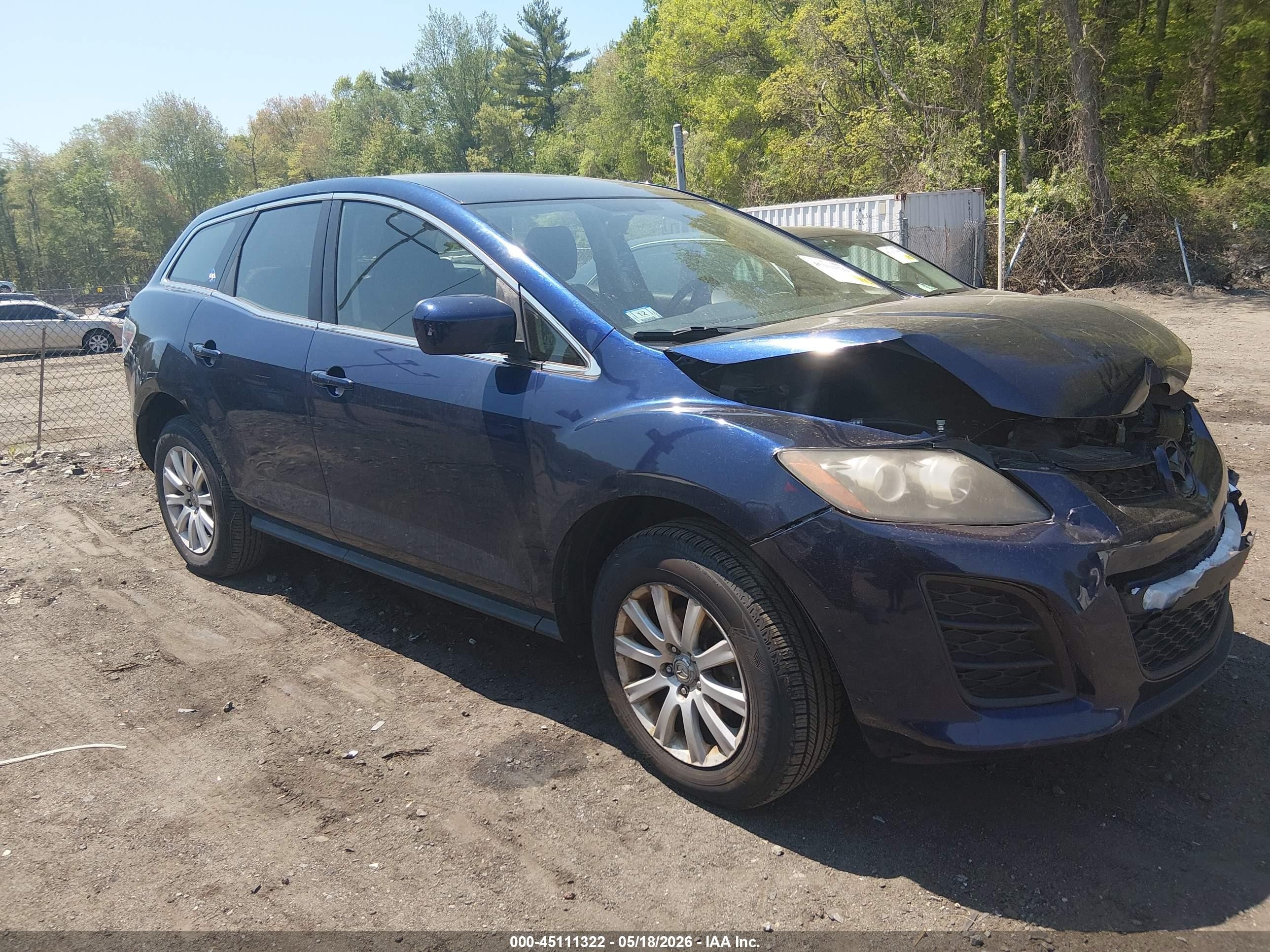 2010 Mazda Cx-7 I Sv Dark Blue vin: JM3ER2WM7A0324699