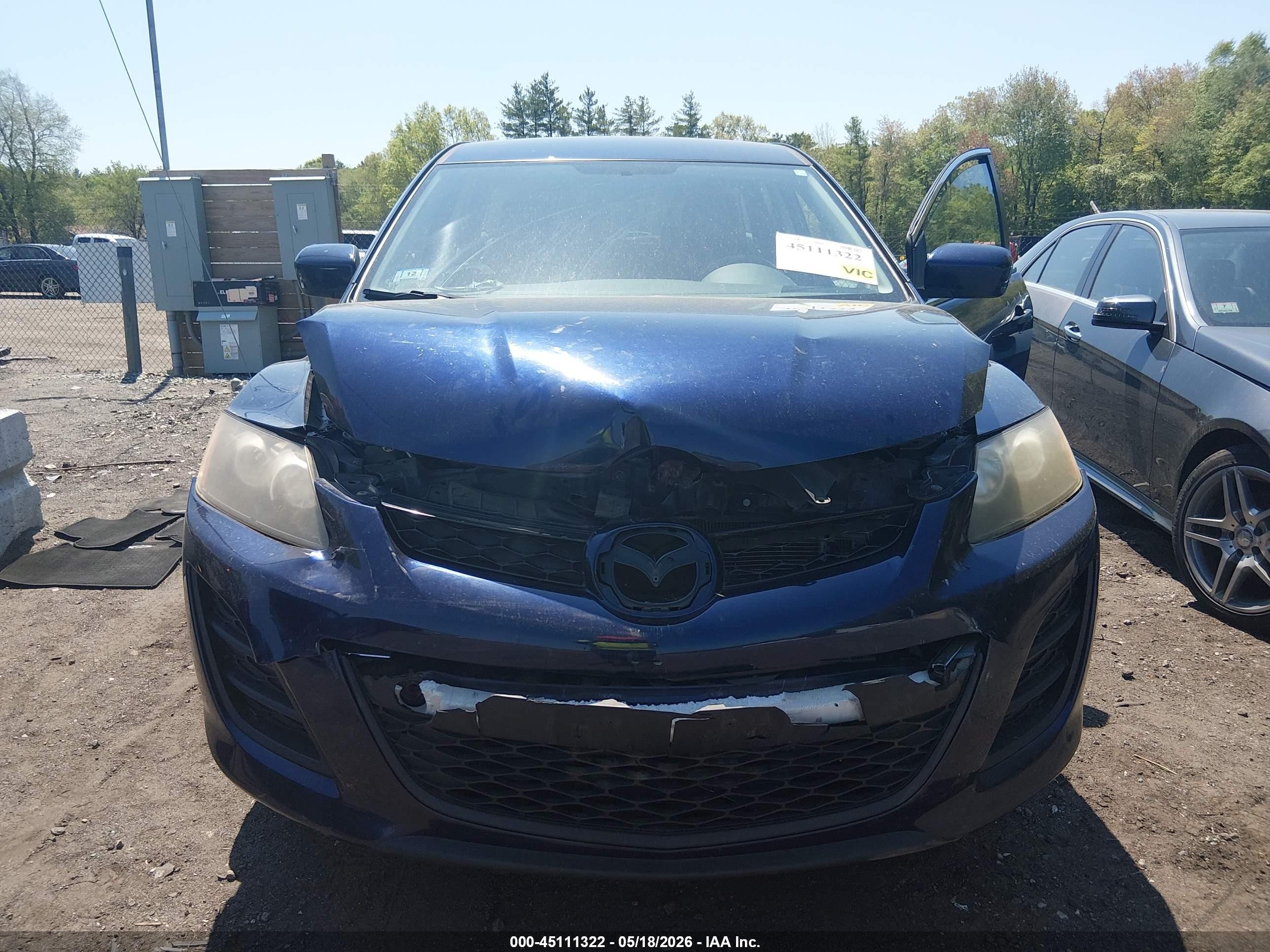 2010 Mazda Cx-7 I Sv Dark Blue vin: JM3ER2WM7A0324699