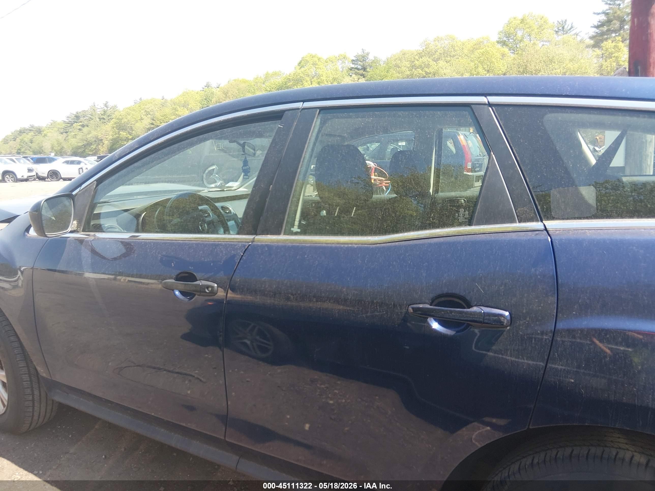 2010 Mazda Cx-7 I Sv Dark Blue vin: JM3ER2WM7A0324699