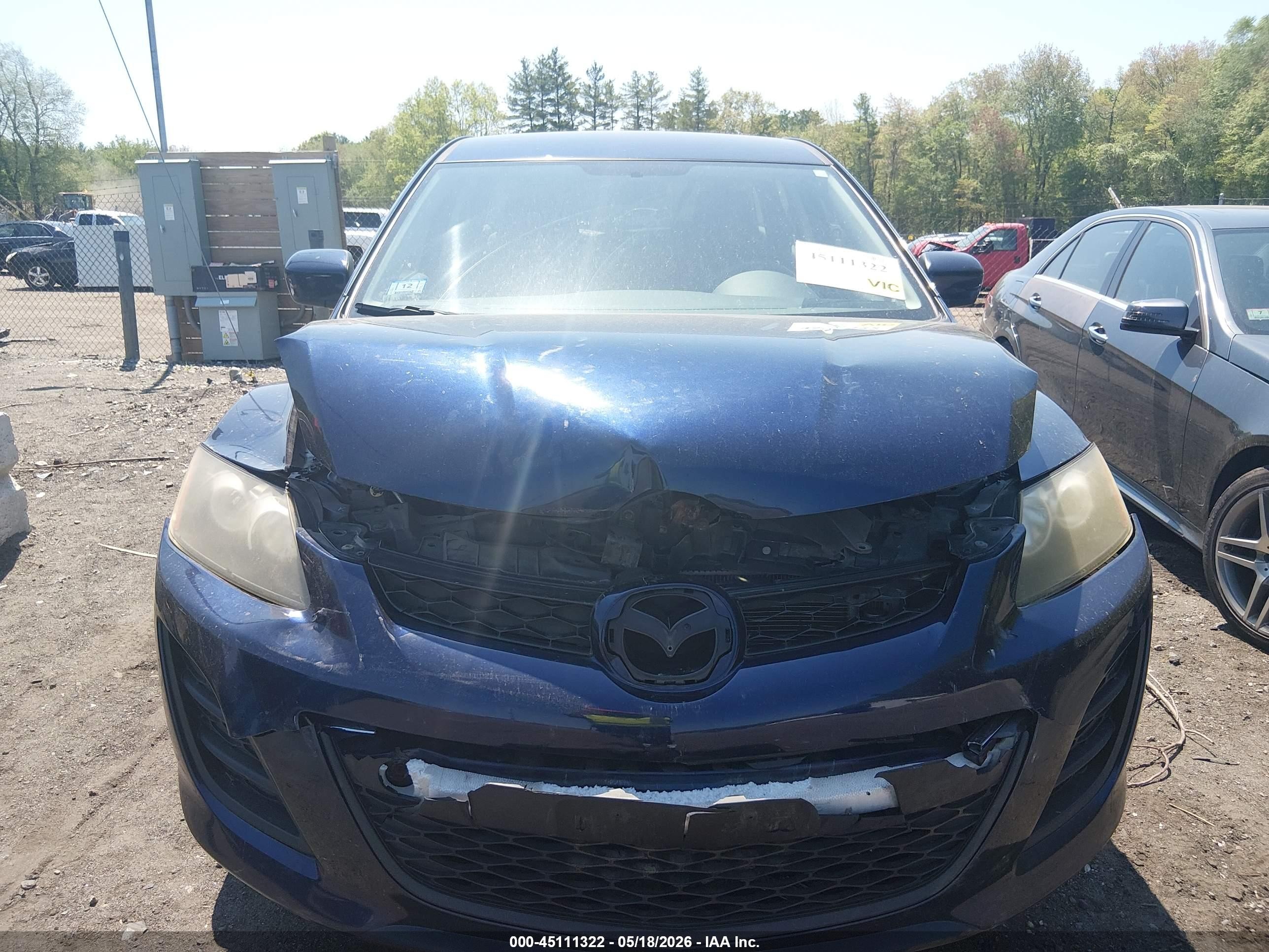 2010 Mazda Cx-7 I Sv Dark Blue vin: JM3ER2WM7A0324699