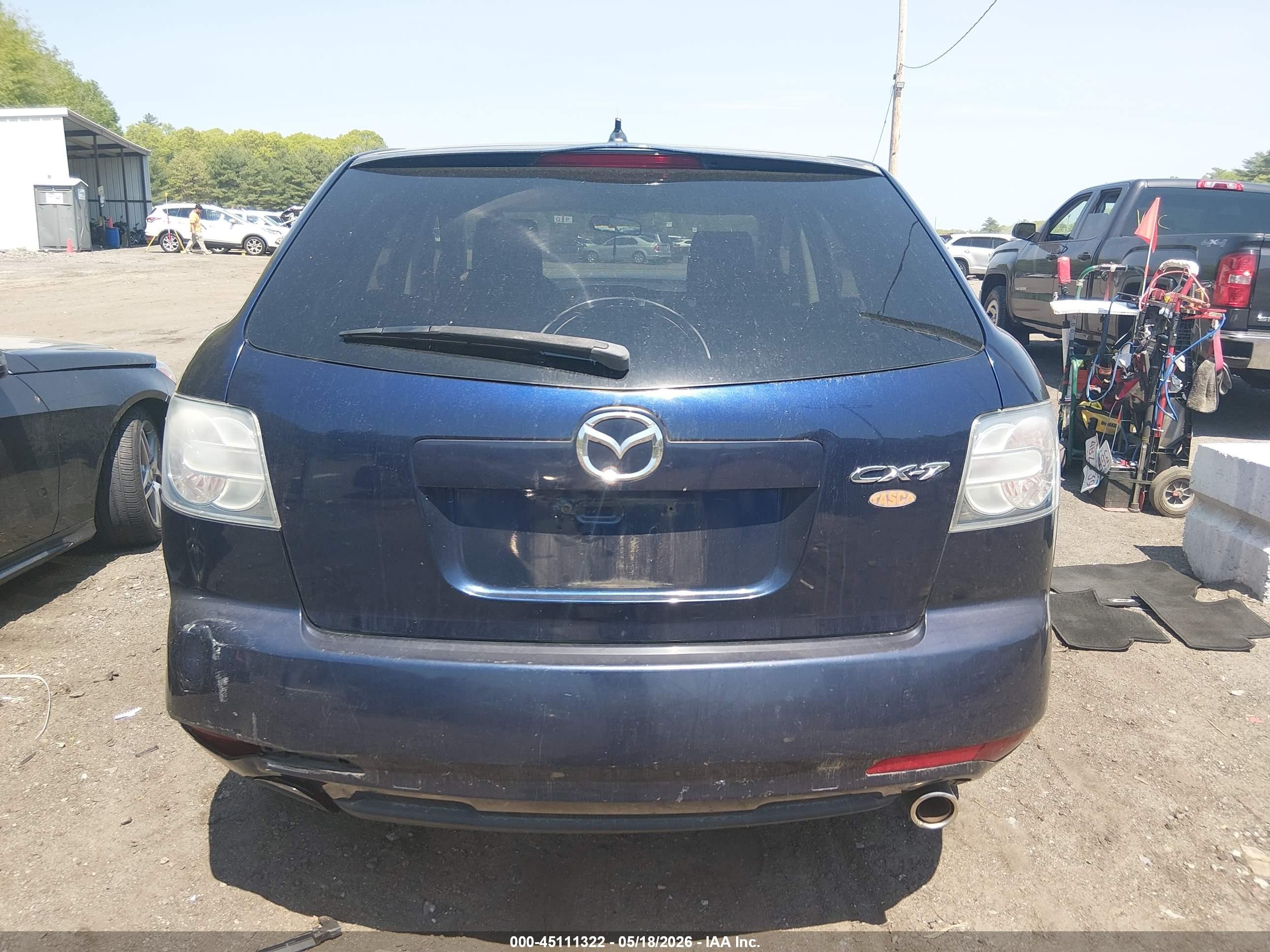 2010 Mazda Cx-7 I Sv Dark Blue vin: JM3ER2WM7A0324699