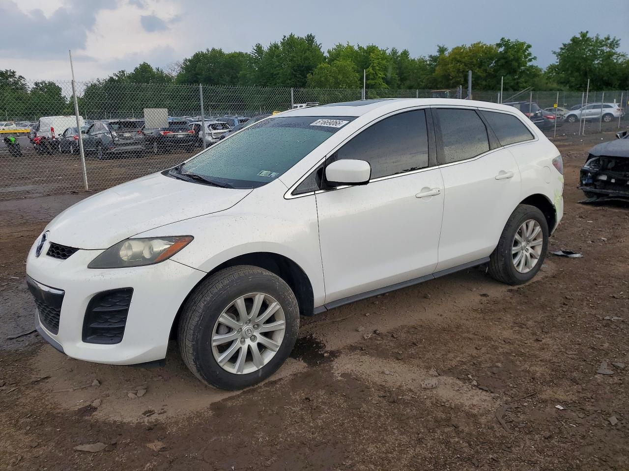 2010 Mazda Cx-7 Black vin: JM3ER2WM7A0334343