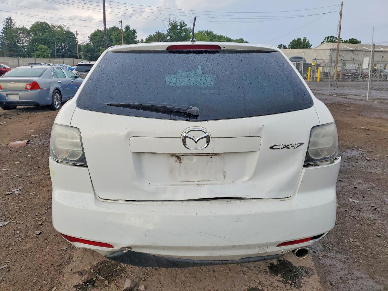 2010 Mazda Cx-7 Black vin: JM3ER2WM7A0334343