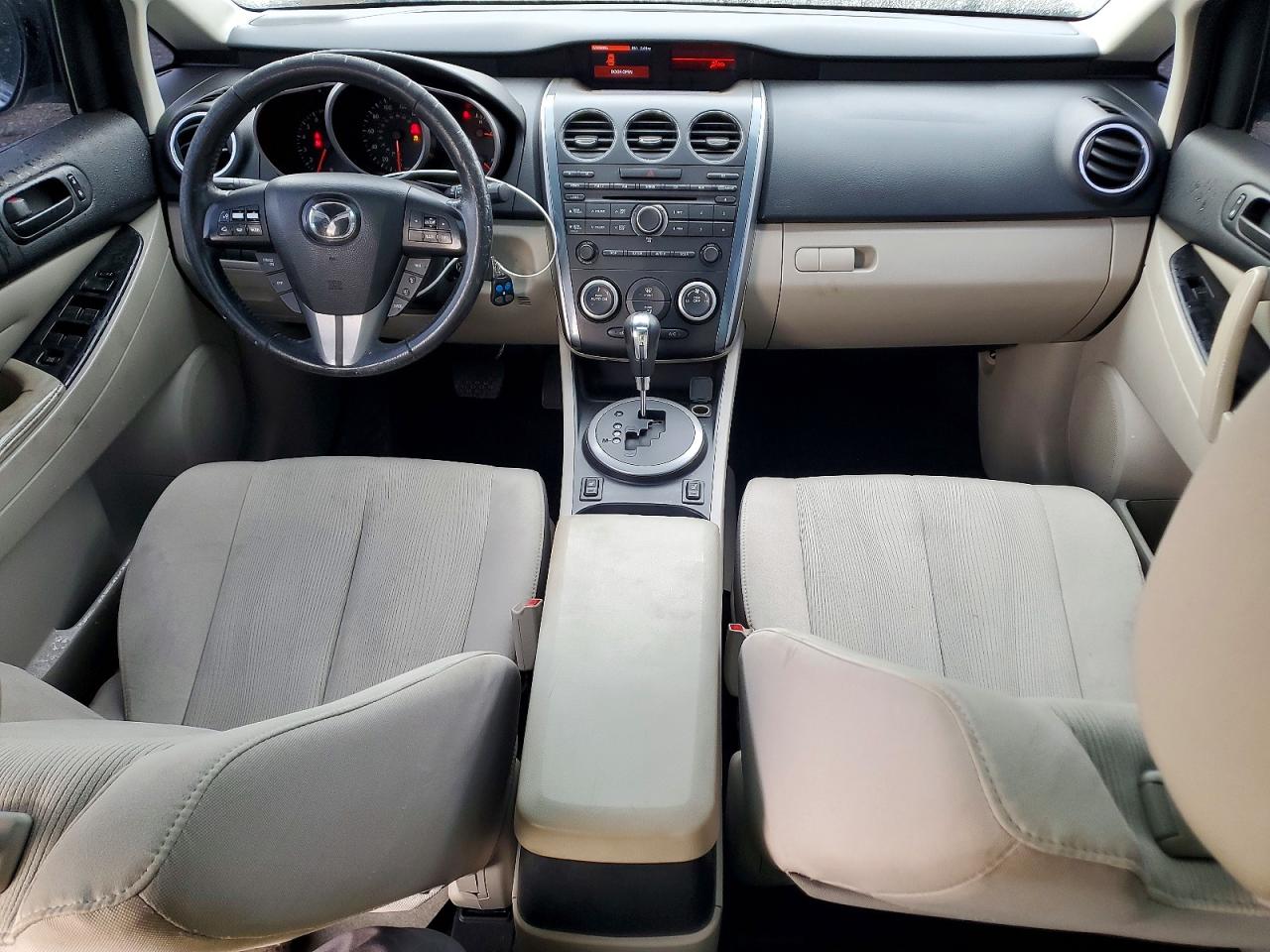 2010 Mazda Cx-7 Black vin: JM3ER2WM7A0334343
