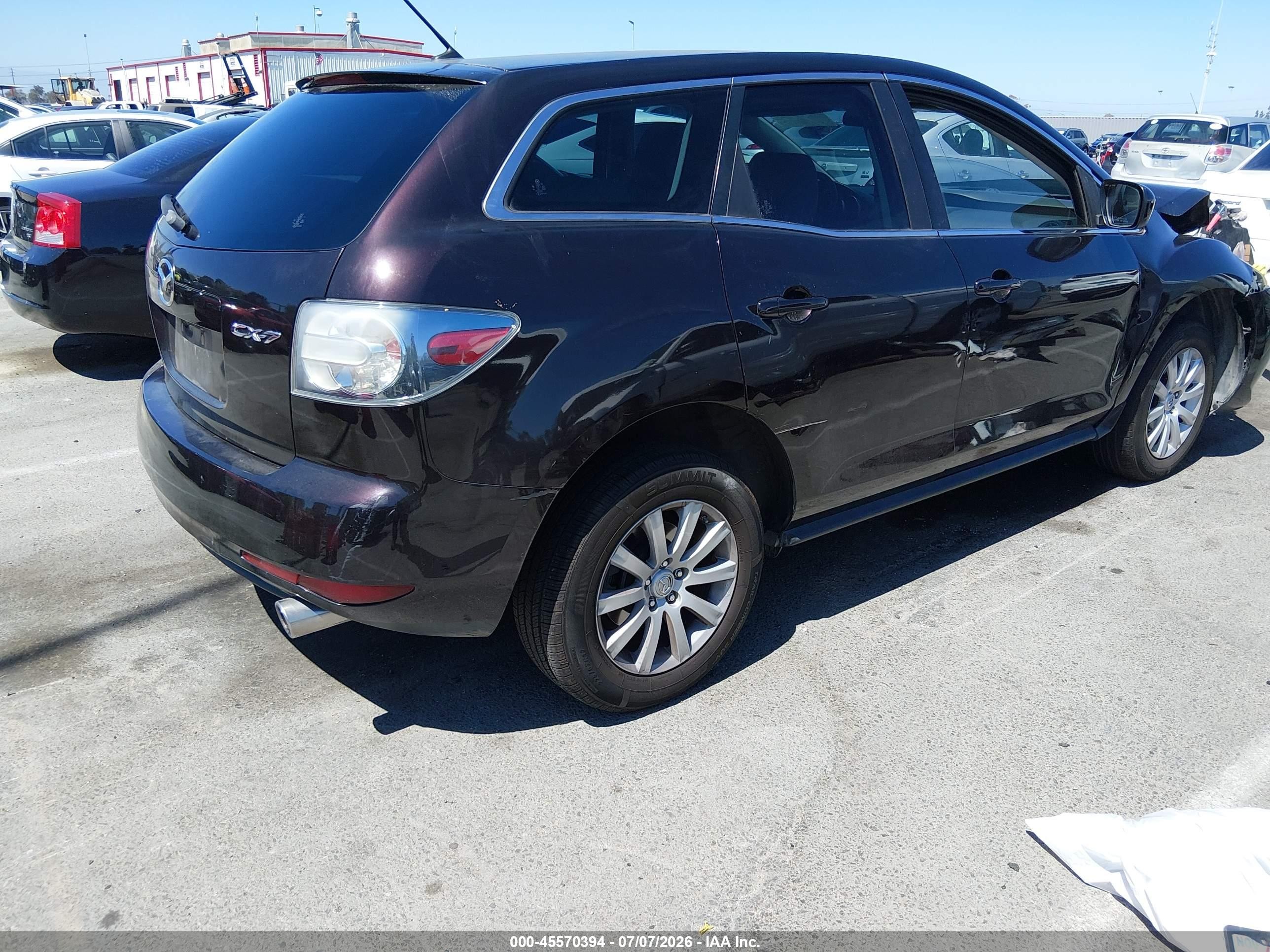 2010 Mazda Cx-7 I Sport Фиолетовый vin: JM3ER2WM8A0309774