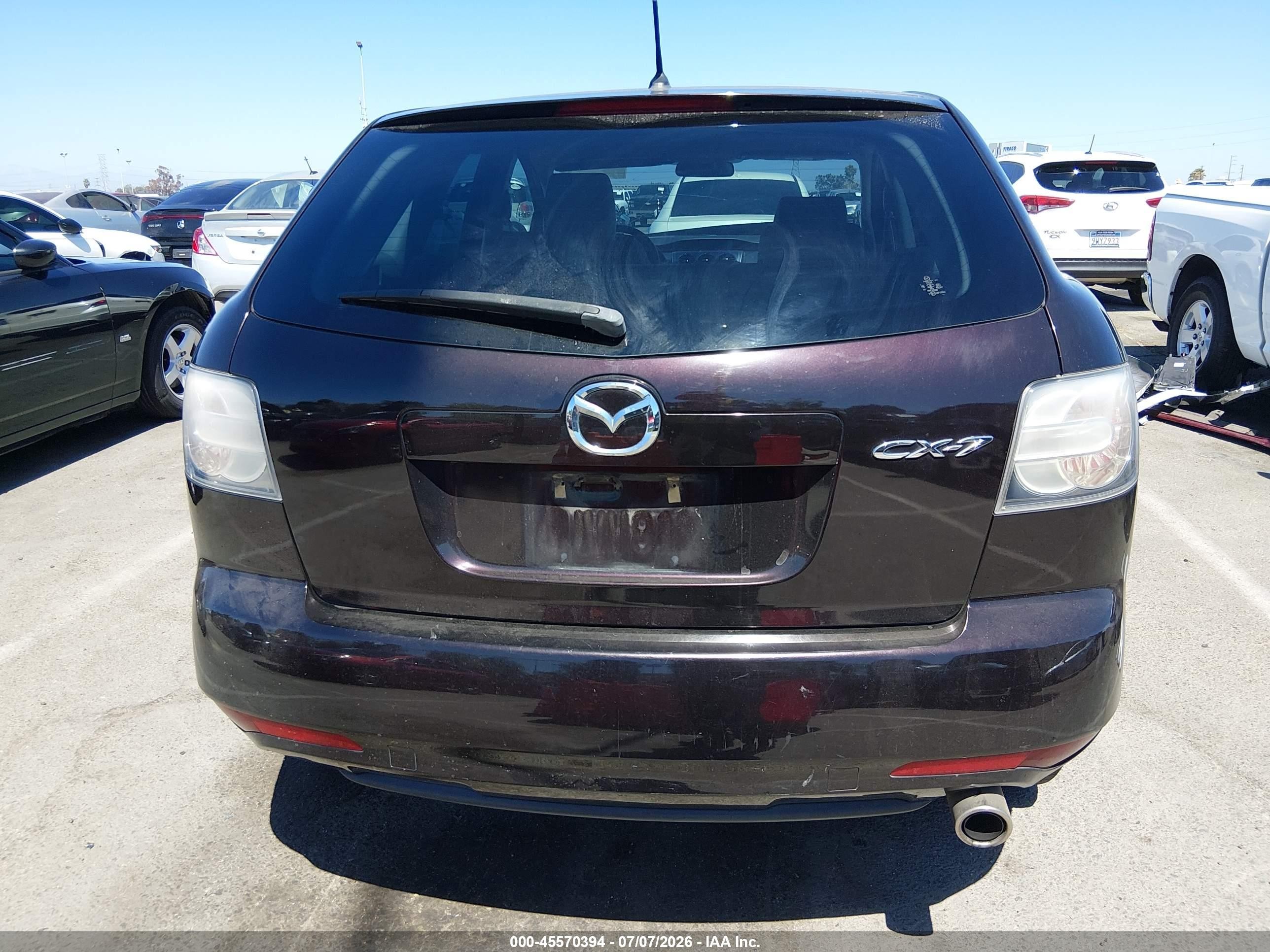 2010 Mazda Cx-7 I Sport Фиолетовый vin: JM3ER2WM8A0309774