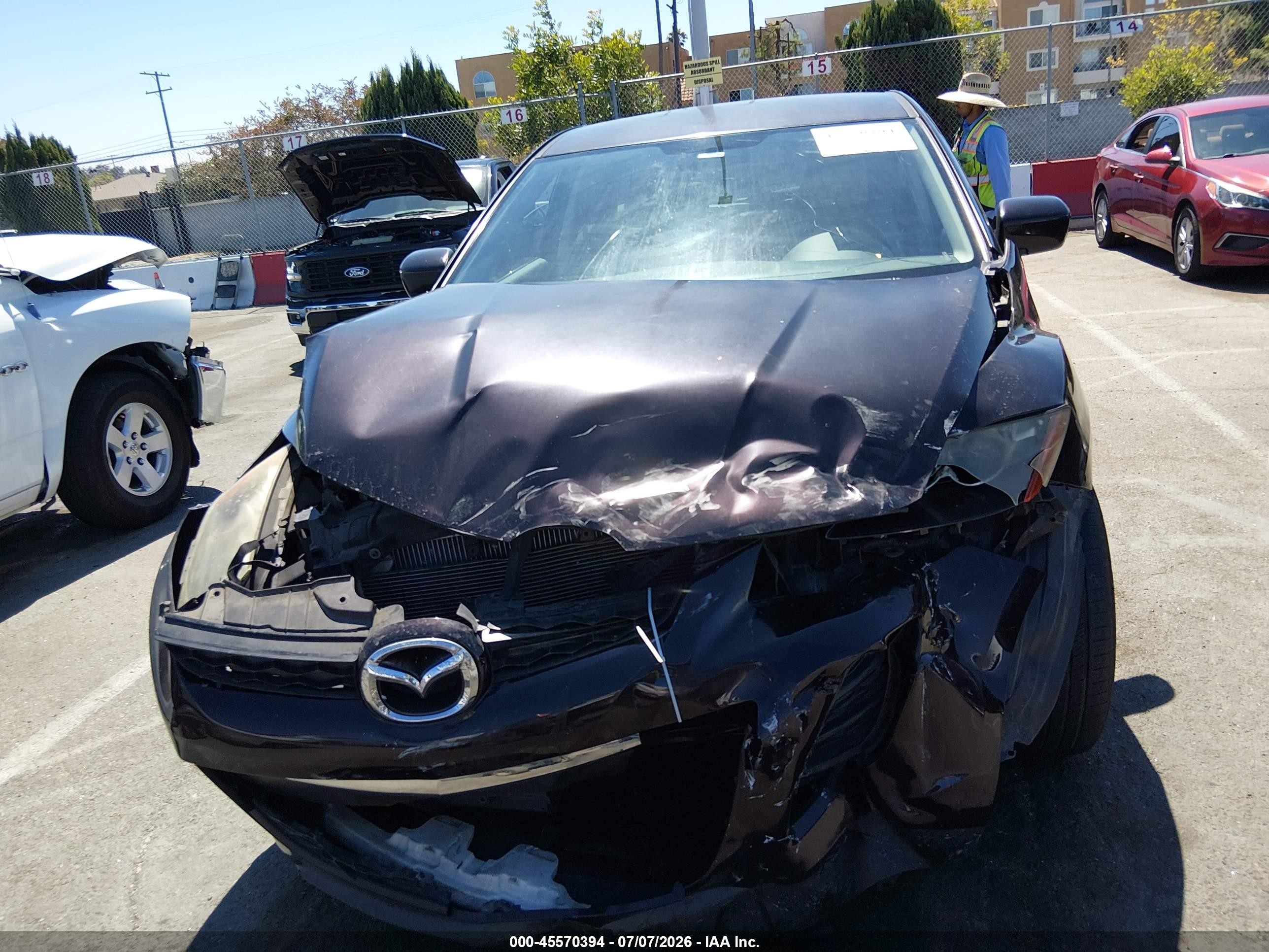 2010 Mazda Cx-7 I Sport Фиолетовый vin: JM3ER2WM8A0309774