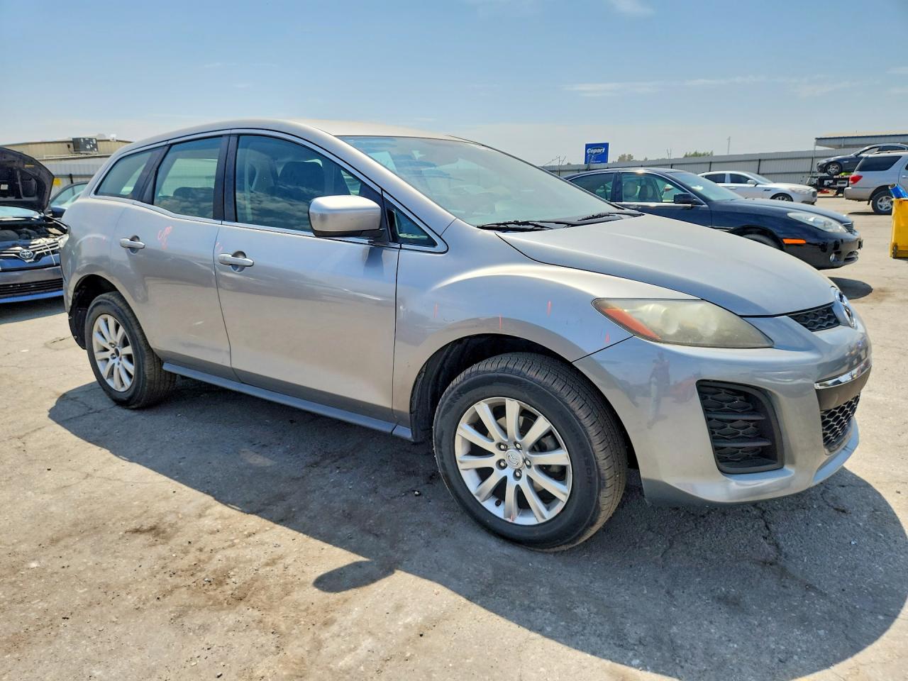 2010 Mazda Cx-7 Gray vin: JM3ER2WM8A0316563