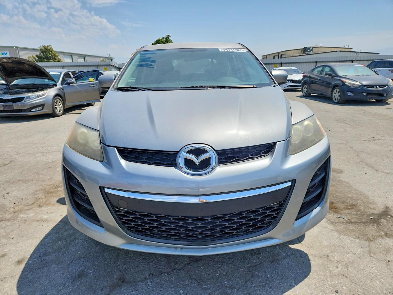 2010 Mazda Cx-7 Gray vin: JM3ER2WM8A0316563