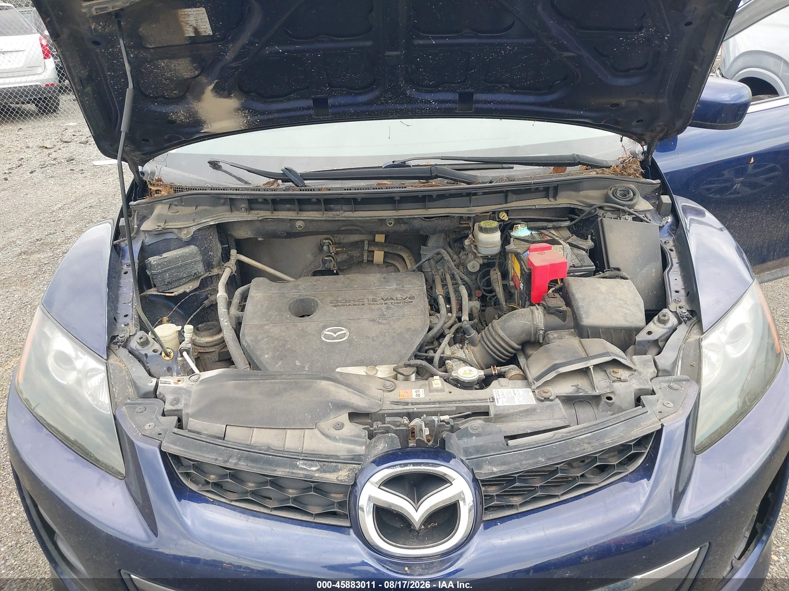 2010 Mazda Cx-7 I Sport Blue vin: JM3ER2WM9A0305894