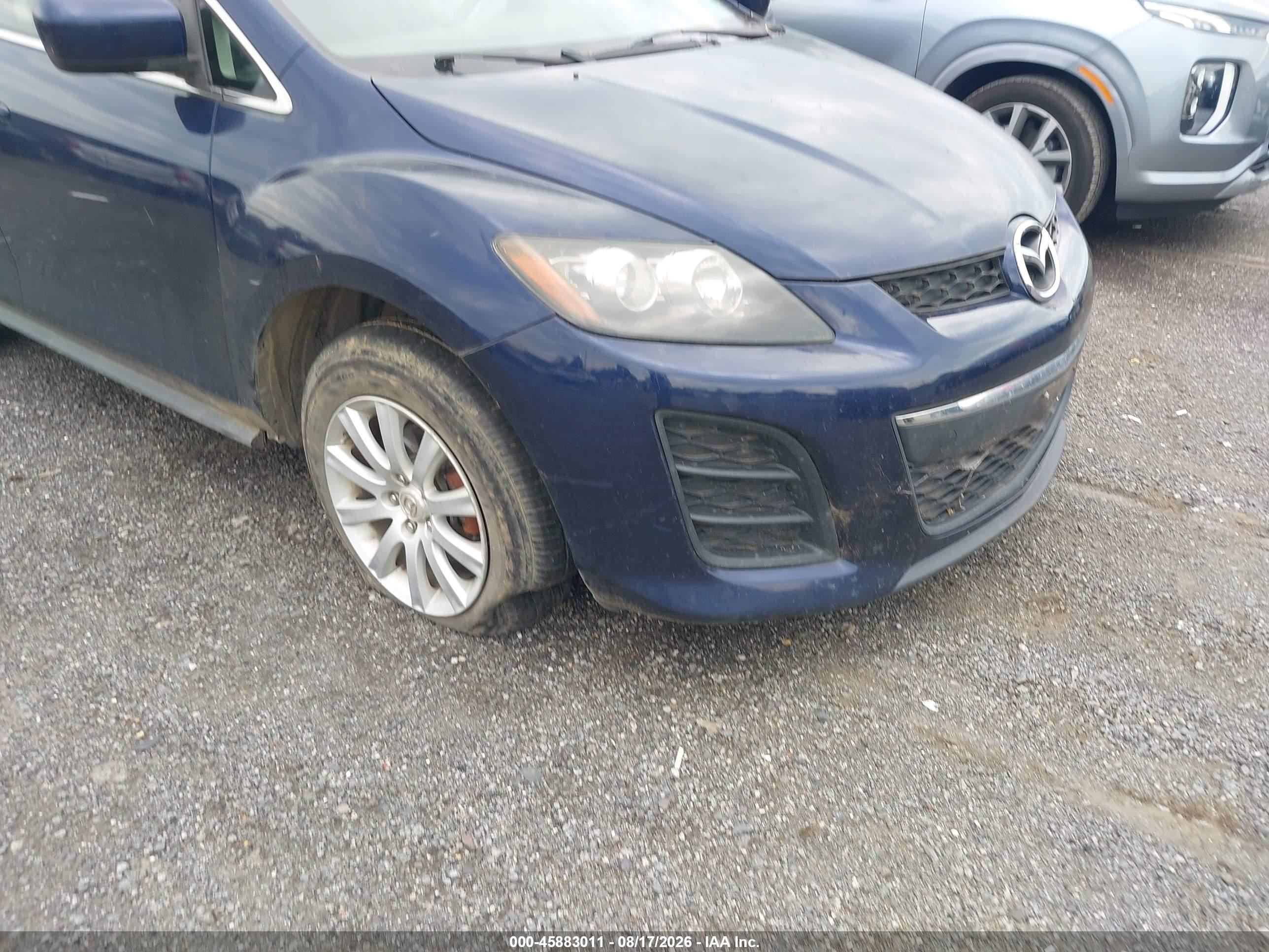 2010 Mazda Cx-7 I Sport Blue vin: JM3ER2WM9A0305894