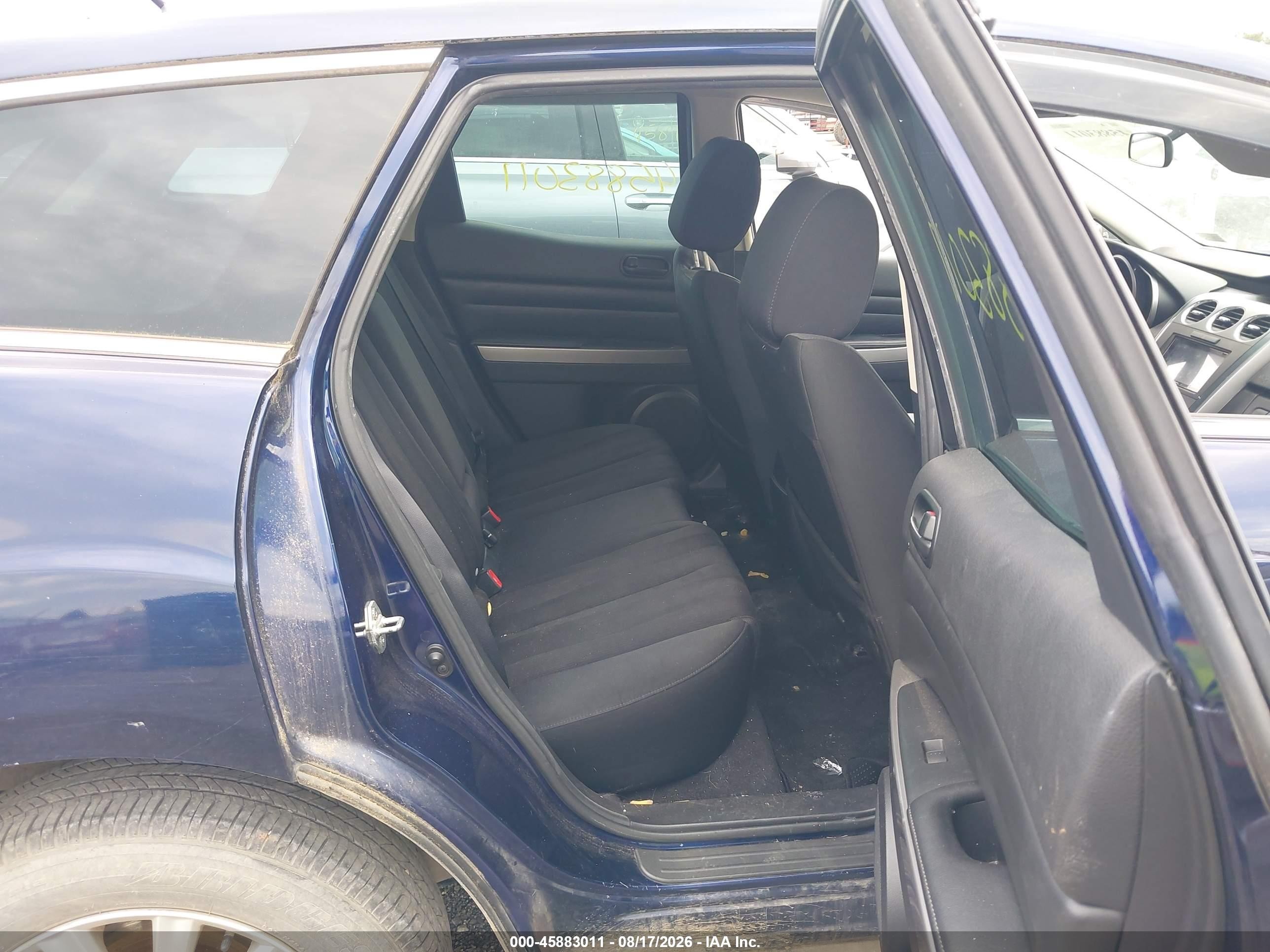 2010 Mazda Cx-7 I Sport Blue vin: JM3ER2WM9A0305894