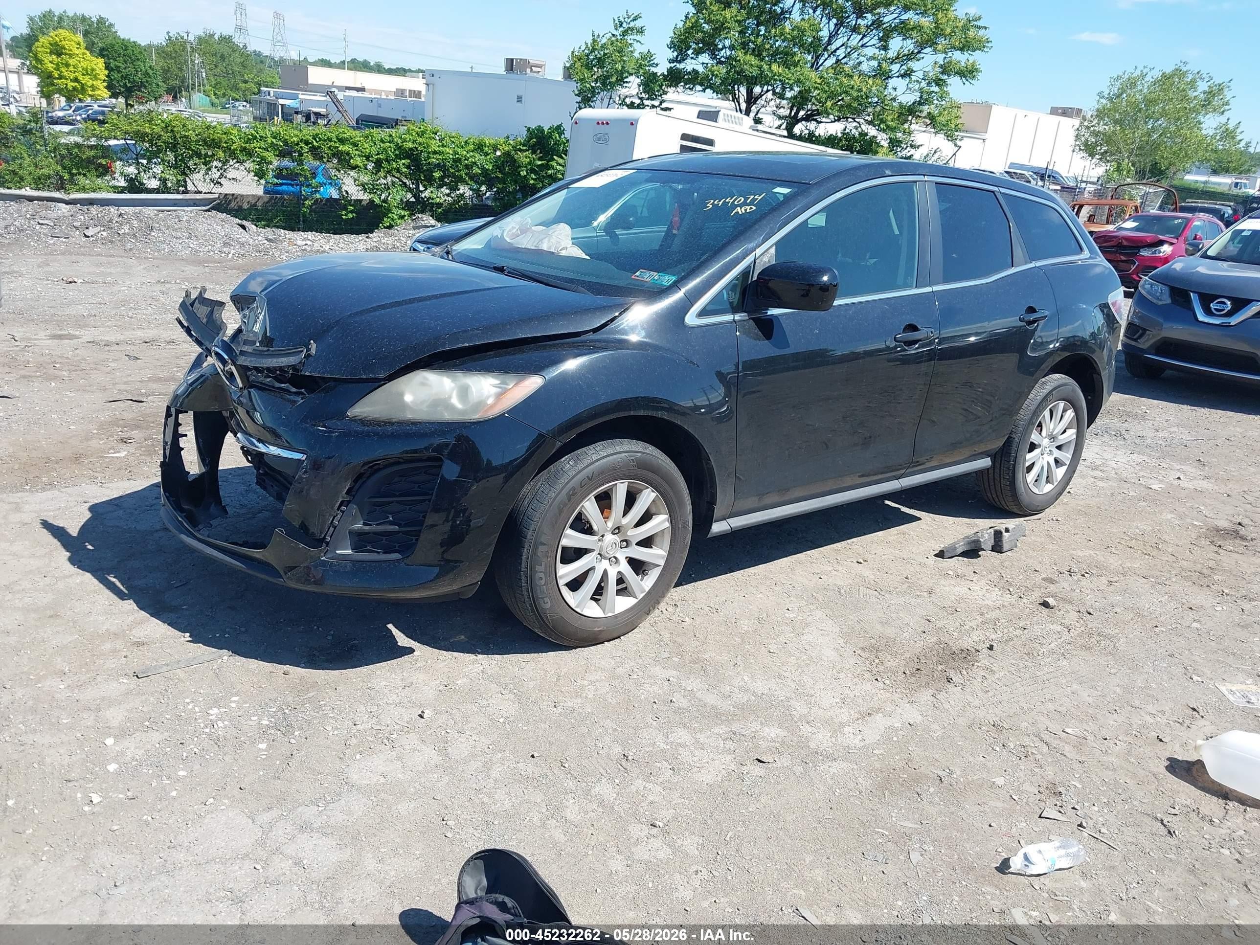 2010 Mazda Cx-7 I Sport Black vin: JM3ER2WM9A0329502