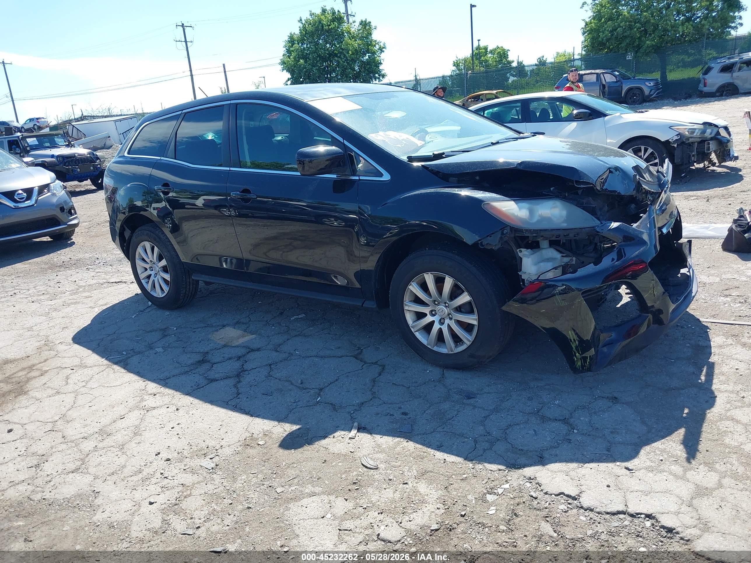 2010 Mazda Cx-7 I Sport Black vin: JM3ER2WM9A0329502