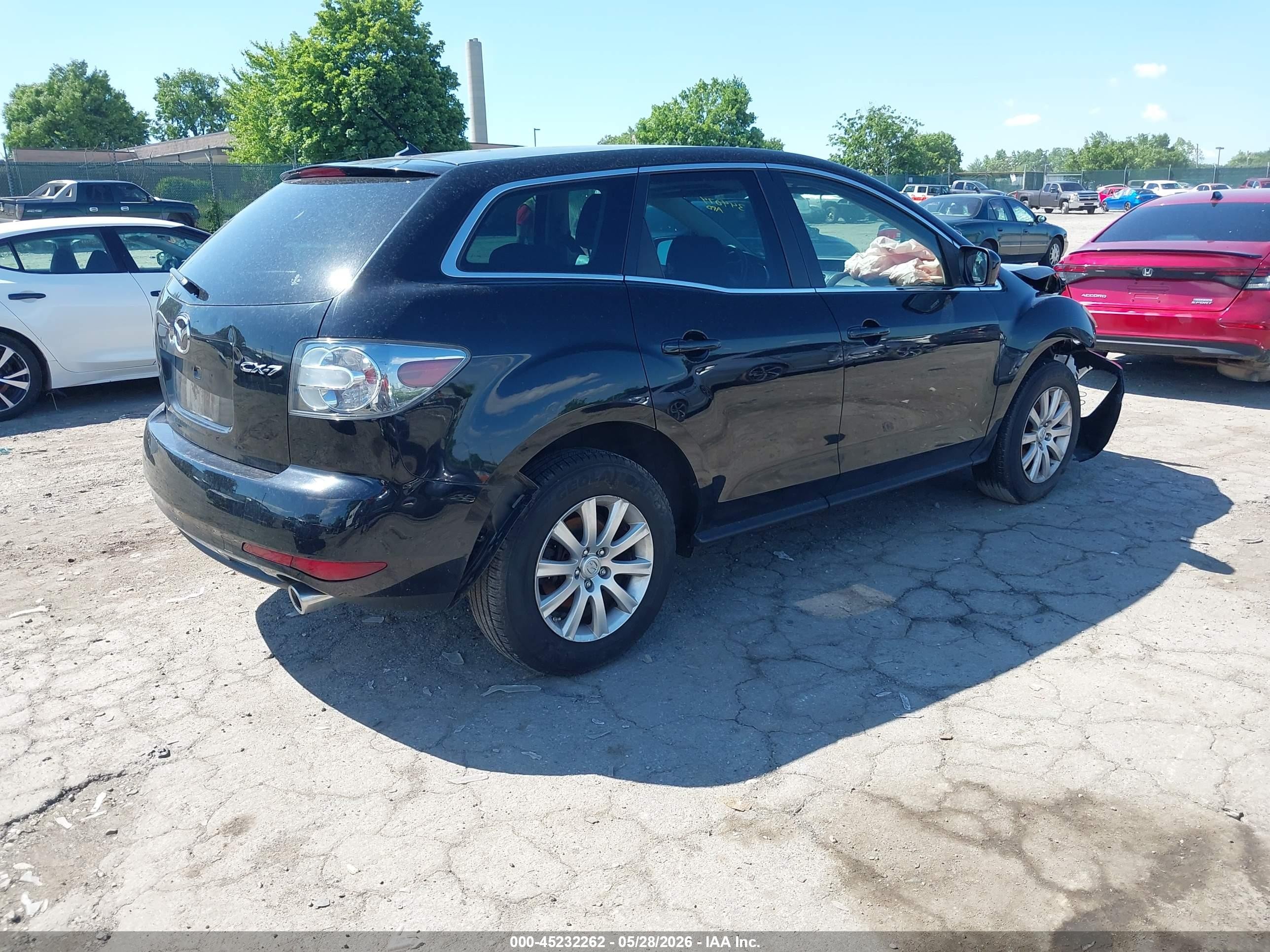 2010 Mazda Cx-7 I Sport Black vin: JM3ER2WM9A0329502
