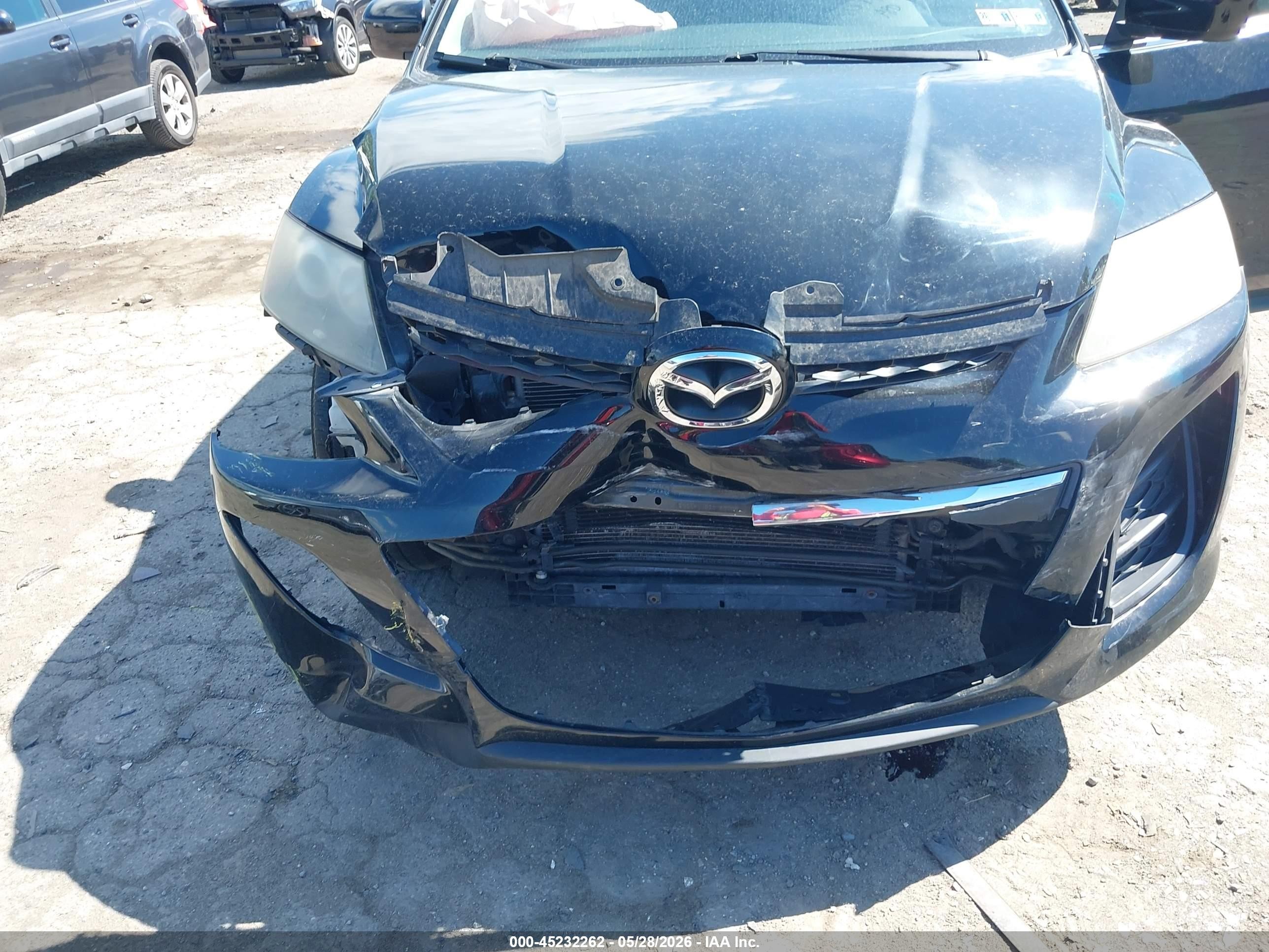 2010 Mazda Cx-7 I Sport Black vin: JM3ER2WM9A0329502