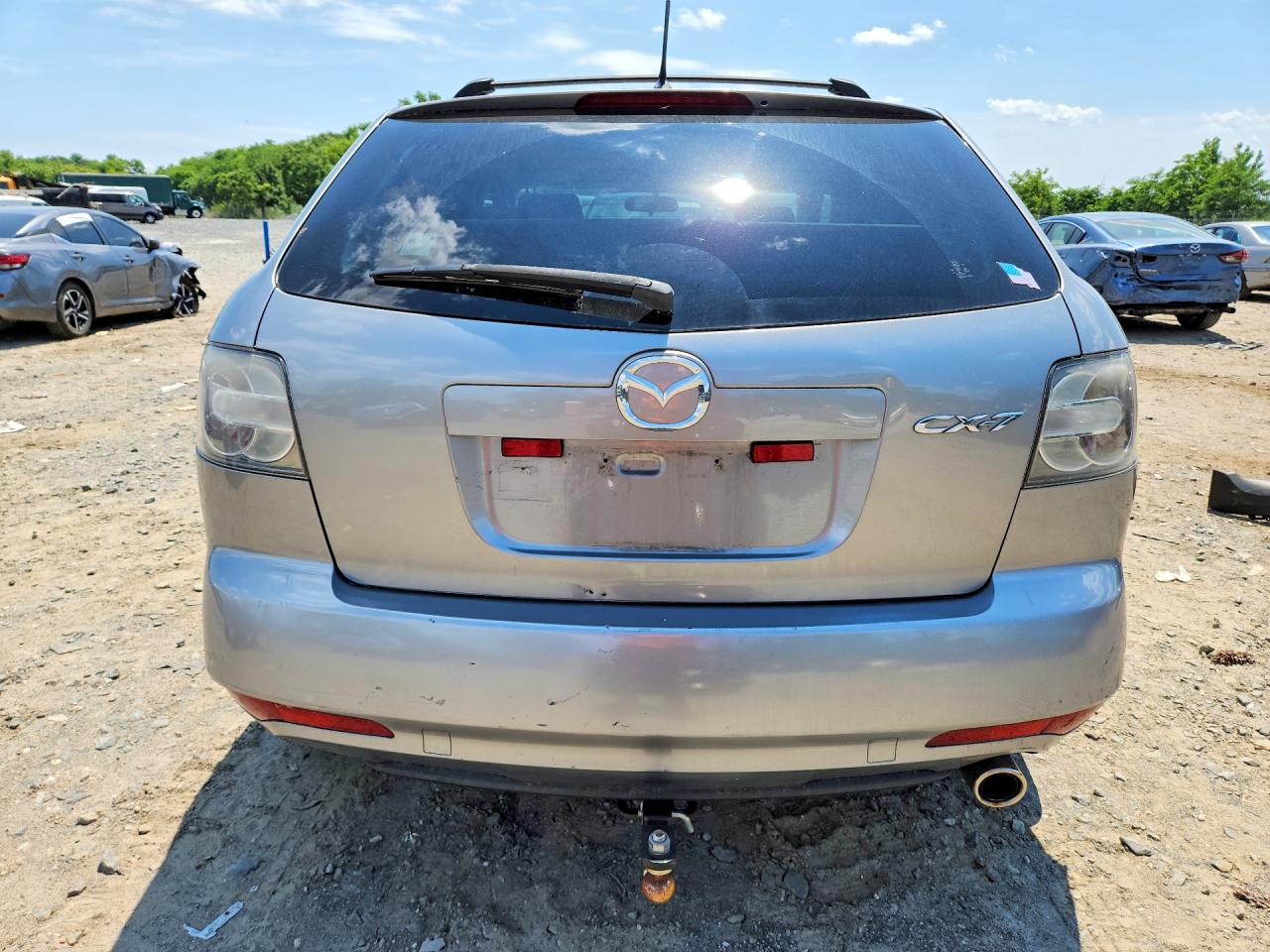 2010 Mazda Cx-7 Silver vin: JM3ER2WMXA0311851