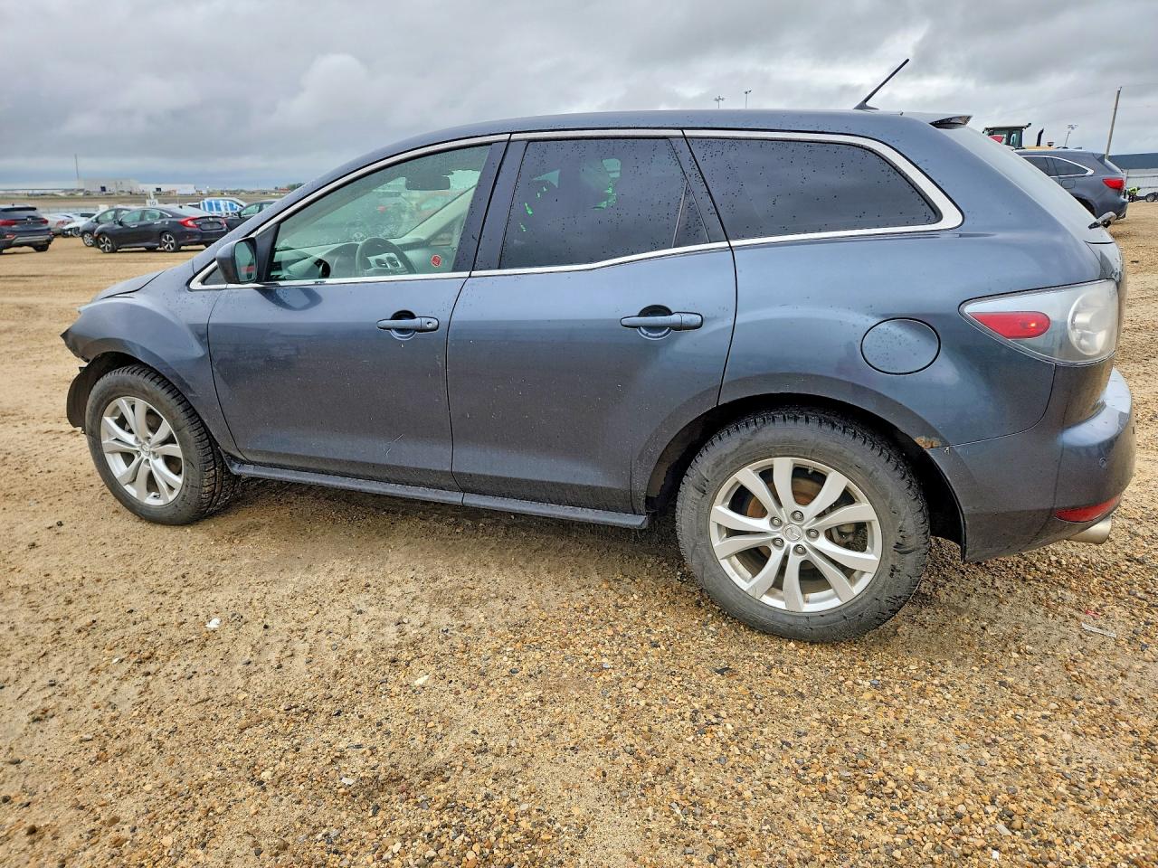 2012 Mazda Cx-7 Синий vin: JM3ER4C31C0414103