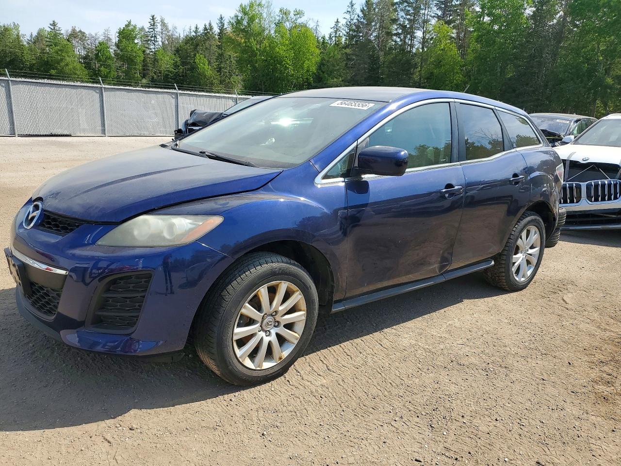 2011 Mazda Cx-7 Blue vin: JM3ER4C37B0363785