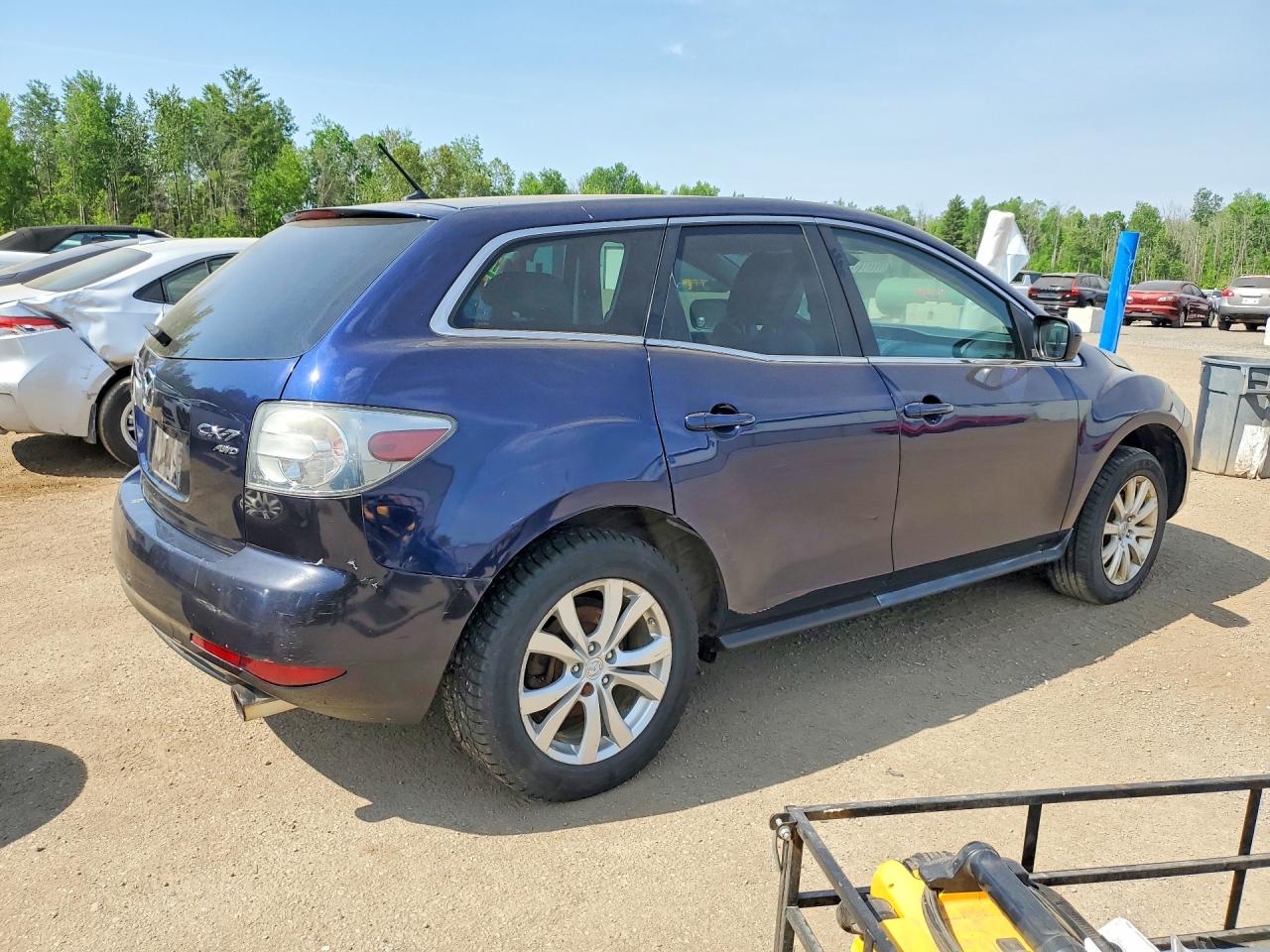 2011 Mazda Cx-7 Blue vin: JM3ER4C37B0363785