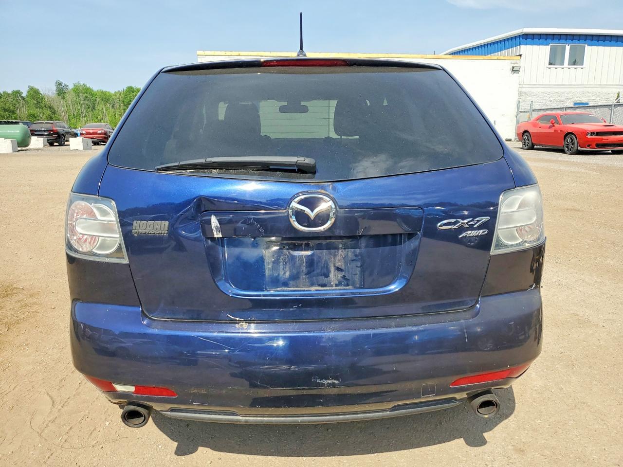2011 Mazda Cx-7 Blue vin: JM3ER4C37B0363785