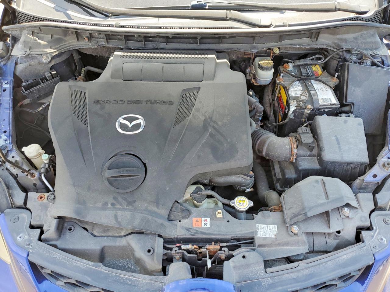 2011 Mazda Cx-7 Blue vin: JM3ER4C37B0363785