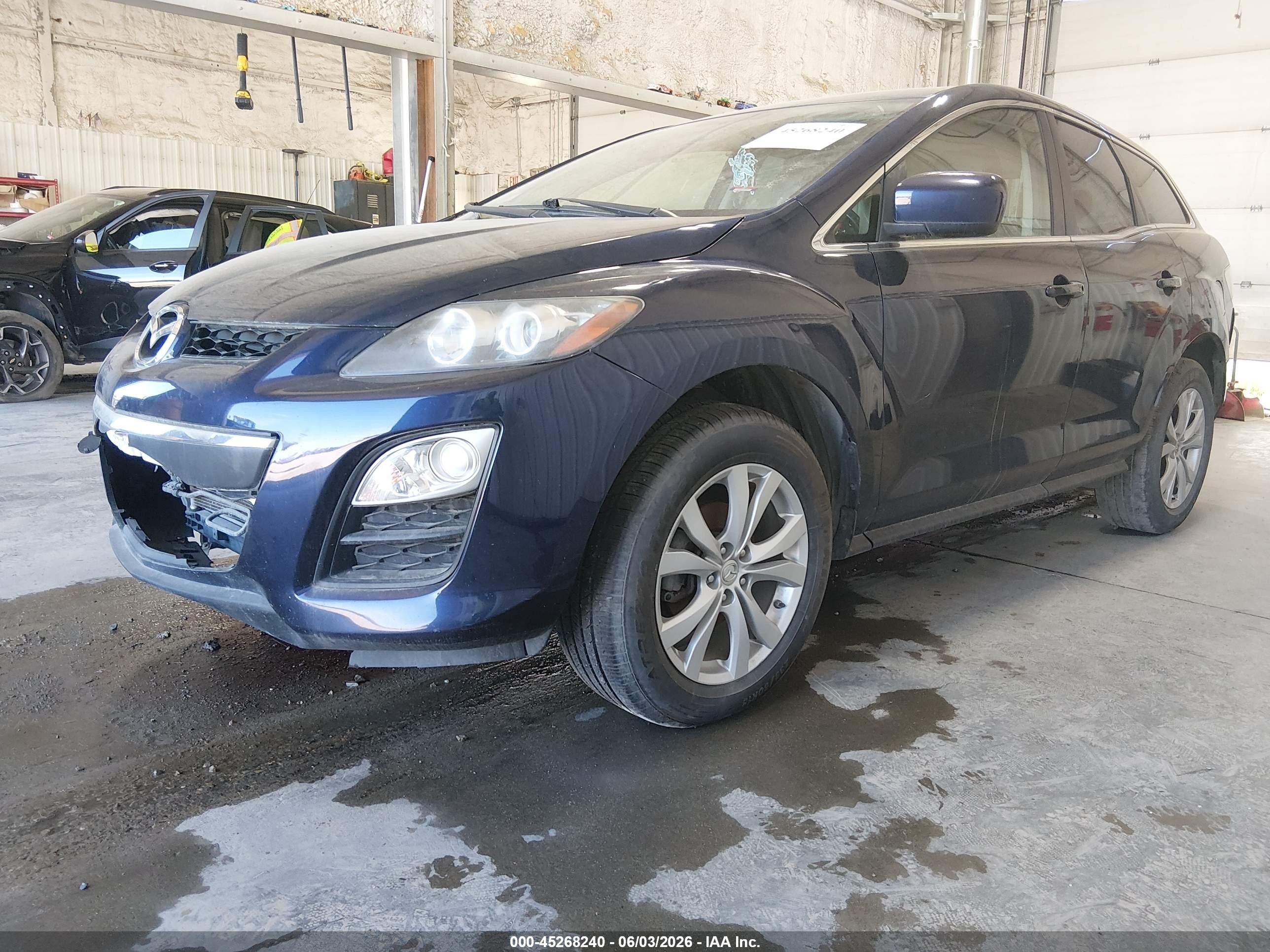 2012 Mazda Cx-7 S Touring Blue vin: JM3ER4C38C0421002