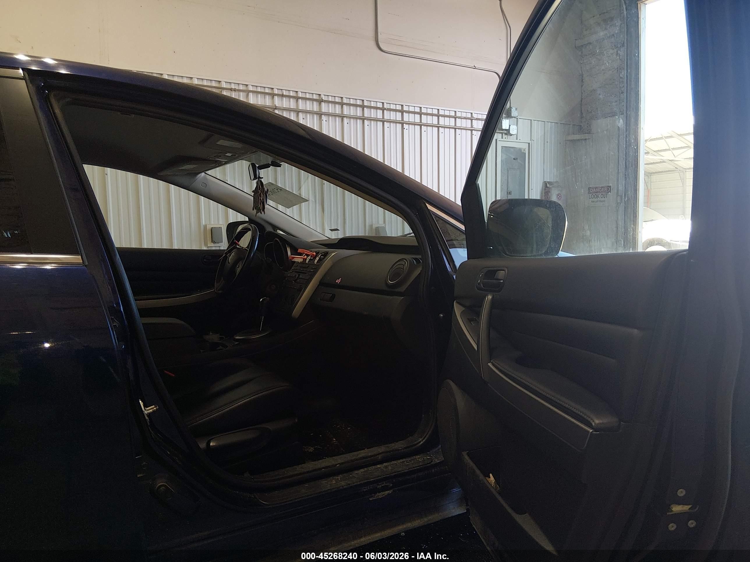 2012 Mazda Cx-7 S Touring Blue vin: JM3ER4C38C0421002