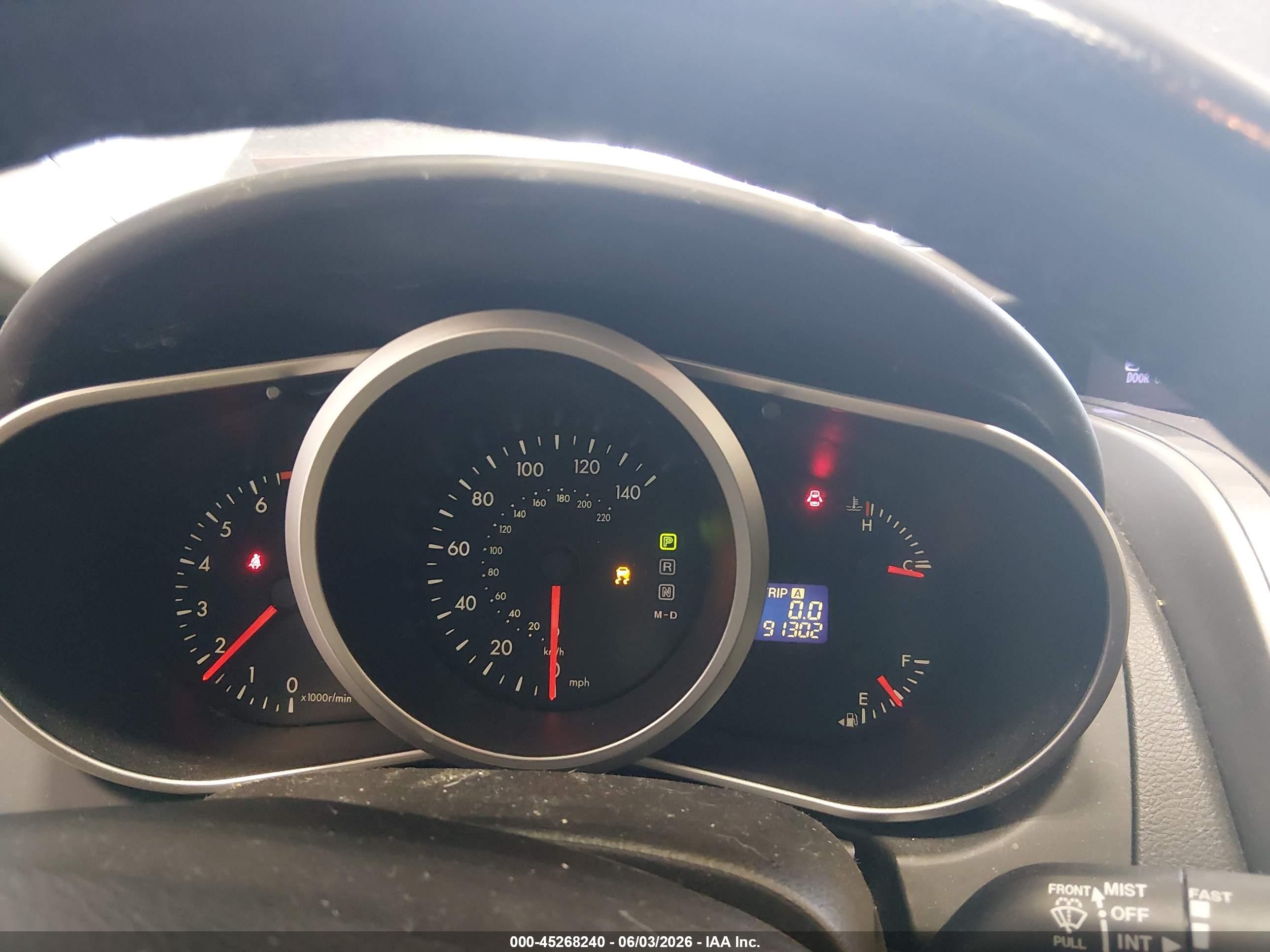2012 Mazda Cx-7 S Touring Blue vin: JM3ER4C38C0421002