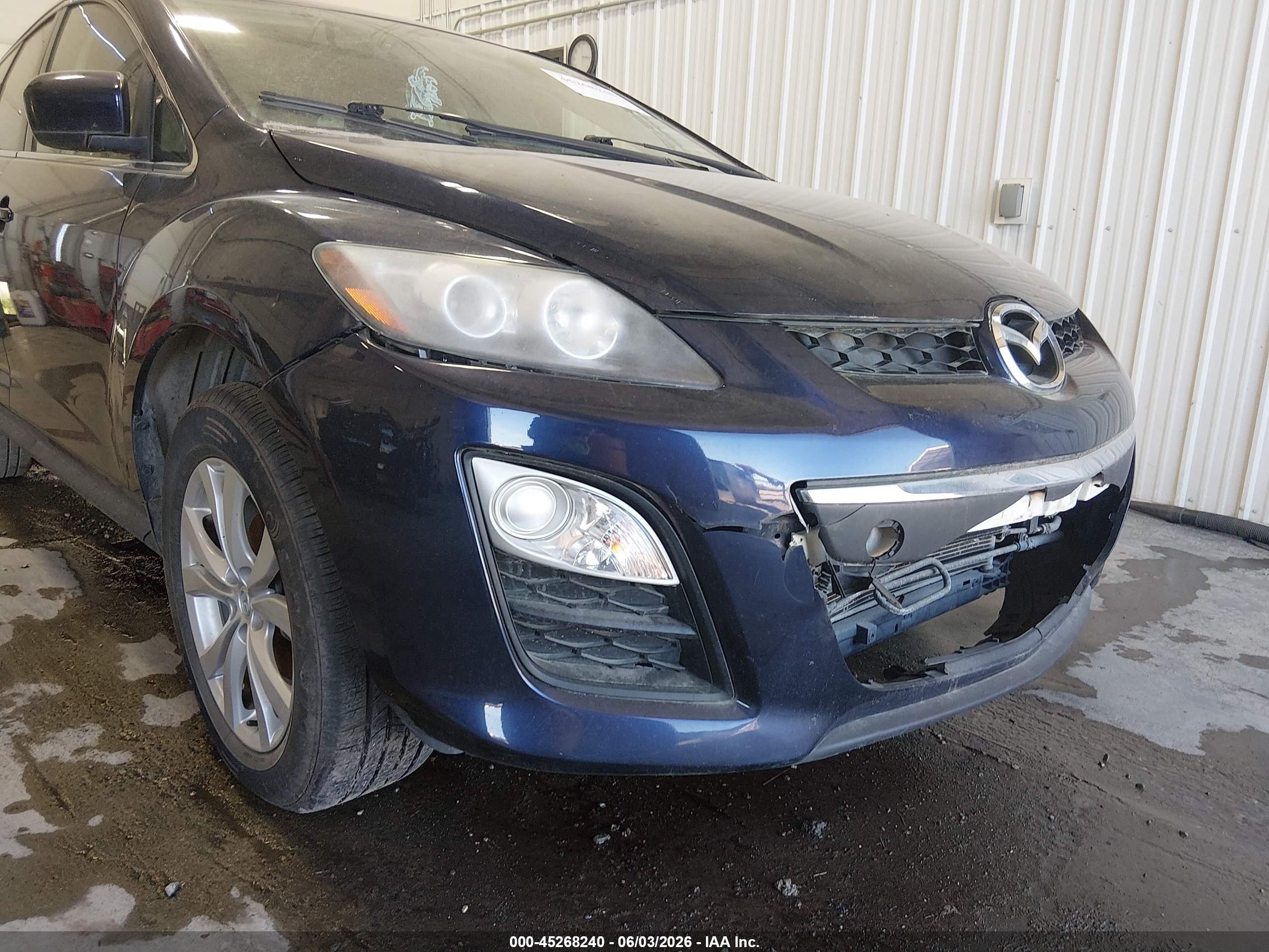 2012 Mazda Cx-7 S Touring Blue vin: JM3ER4C38C0421002