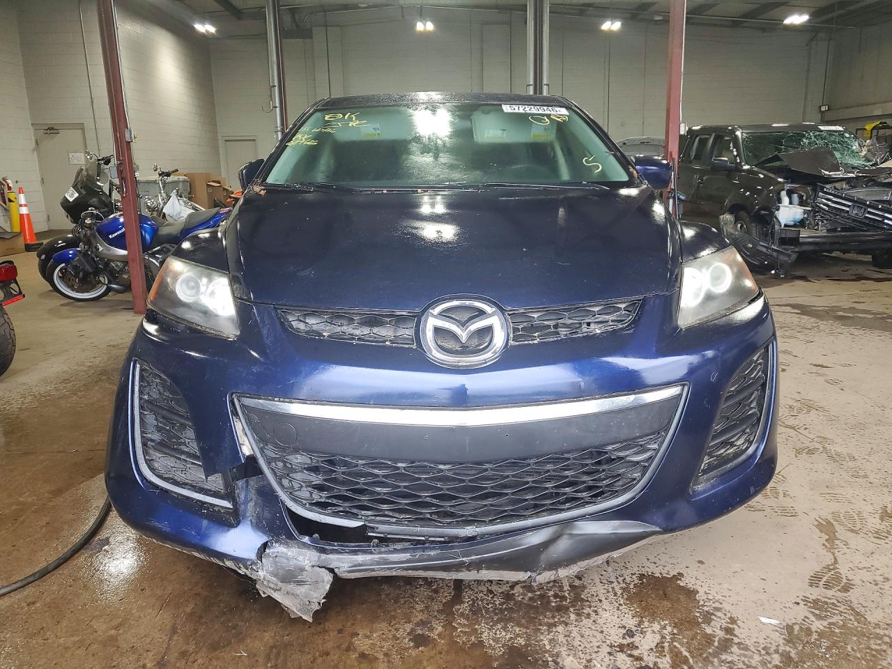 2011 Mazda Cx-7 Синий vin: JM3ER4C3XB0358032
