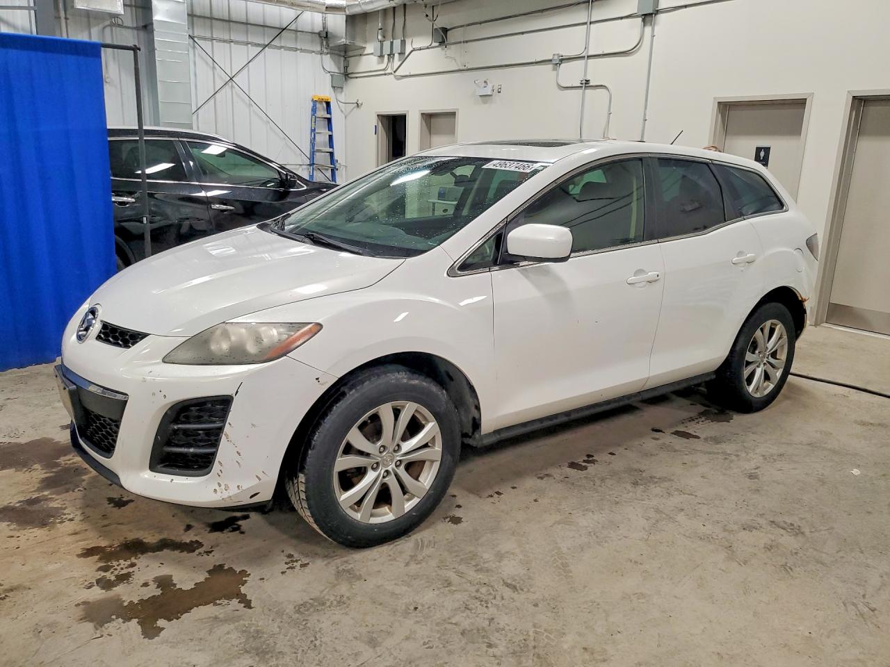 2011 Mazda Cx-7 White vin: JM3ER4C3XB0401655