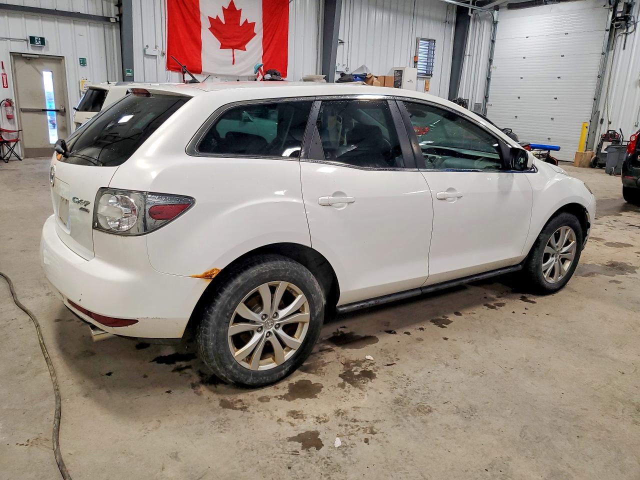 2011 Mazda Cx-7 White vin: JM3ER4C3XB0401655