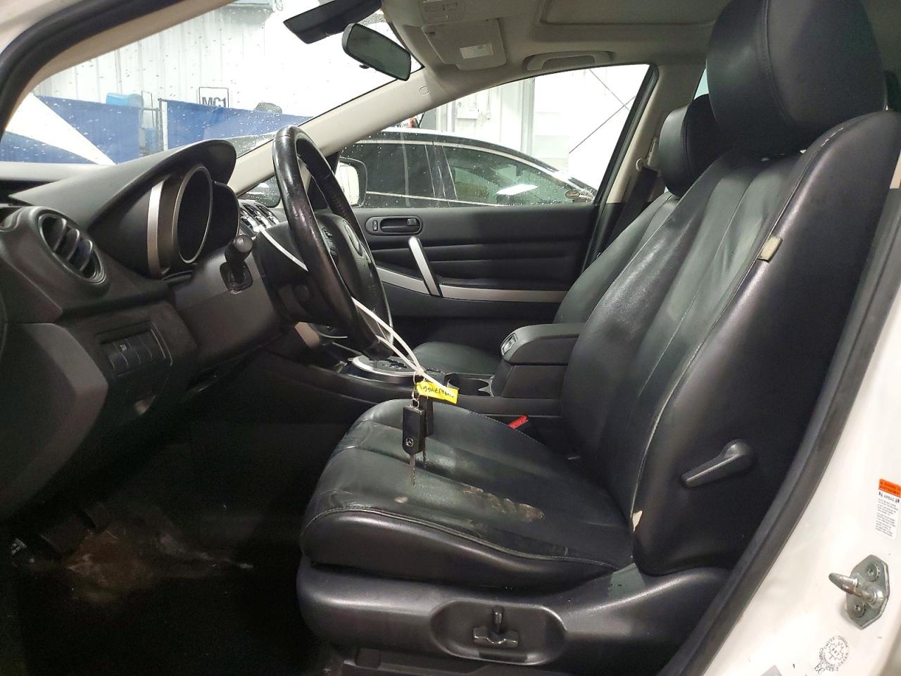 2011 Mazda Cx-7 White vin: JM3ER4C3XB0401655