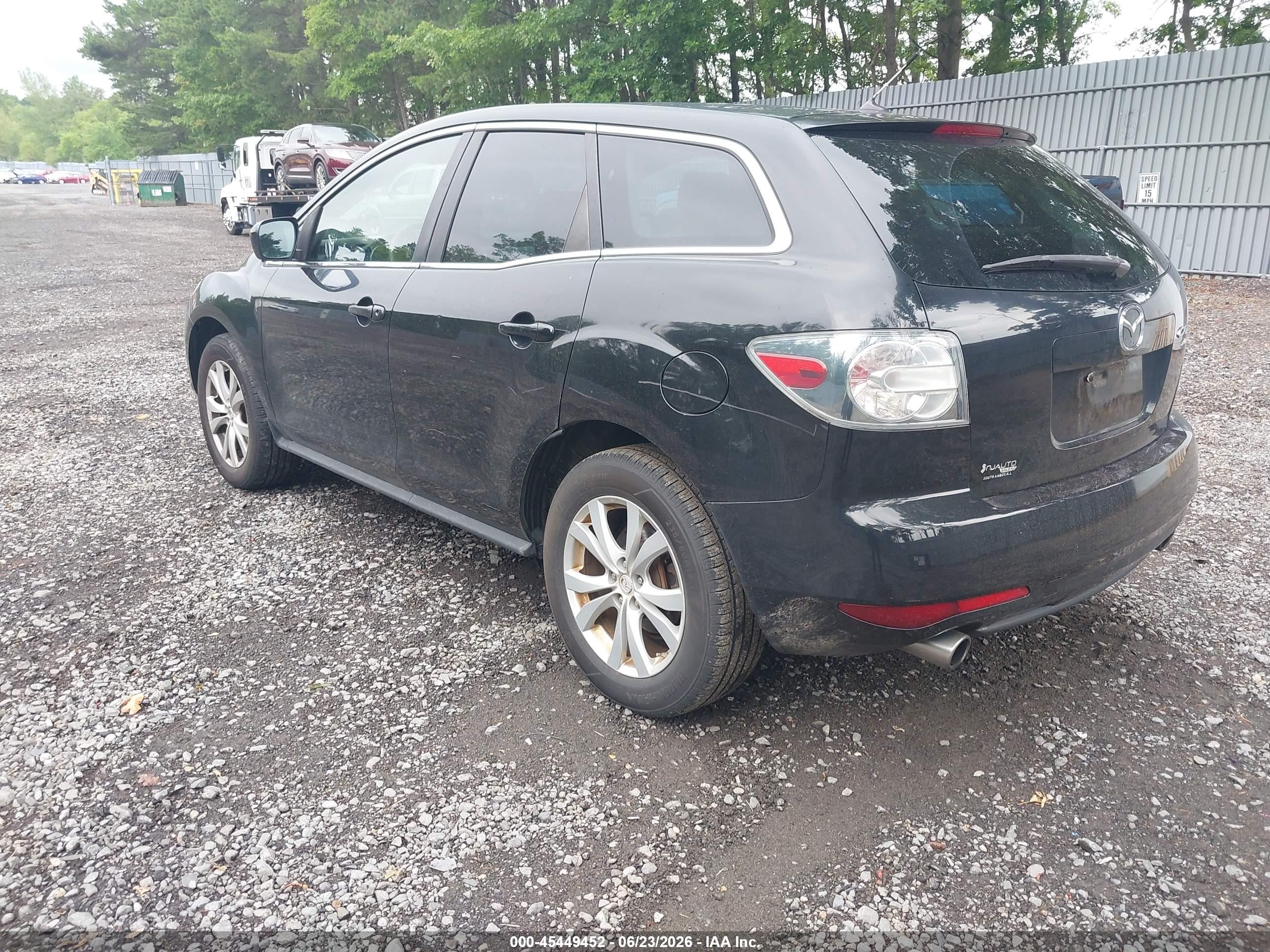 2011 Mazda Cx-7 S Touring Black vin: JM3ER4CL2B0353357