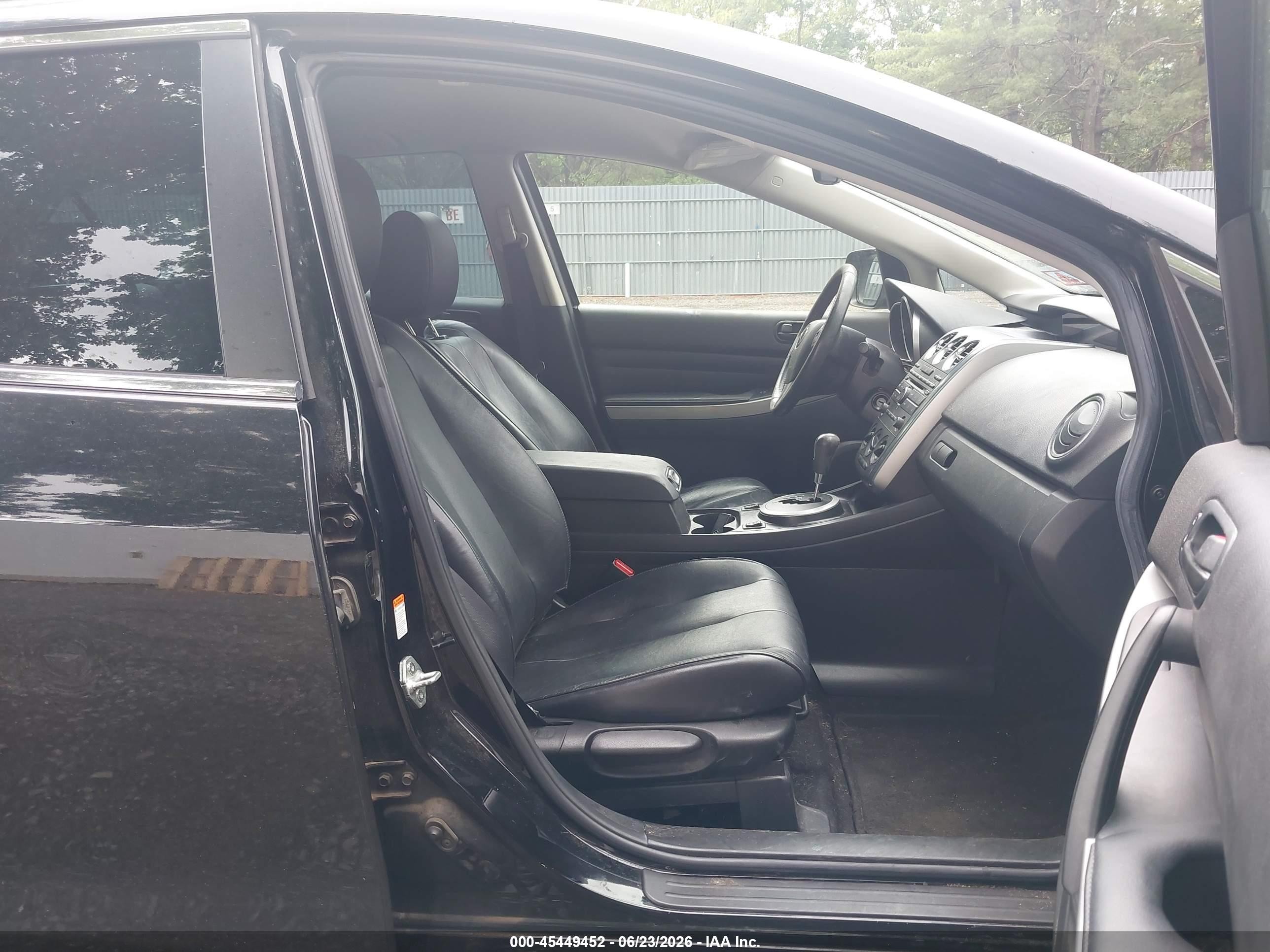 2011 Mazda Cx-7 S Touring Black vin: JM3ER4CL2B0353357