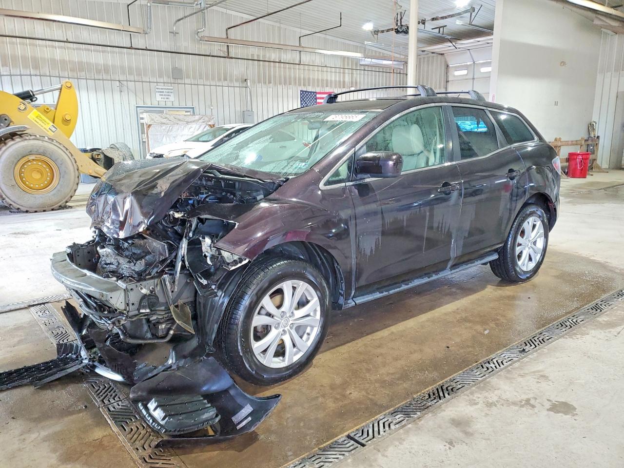 2011 Mazda Cx-7 Black vin: JM3ER4CL2B0400810