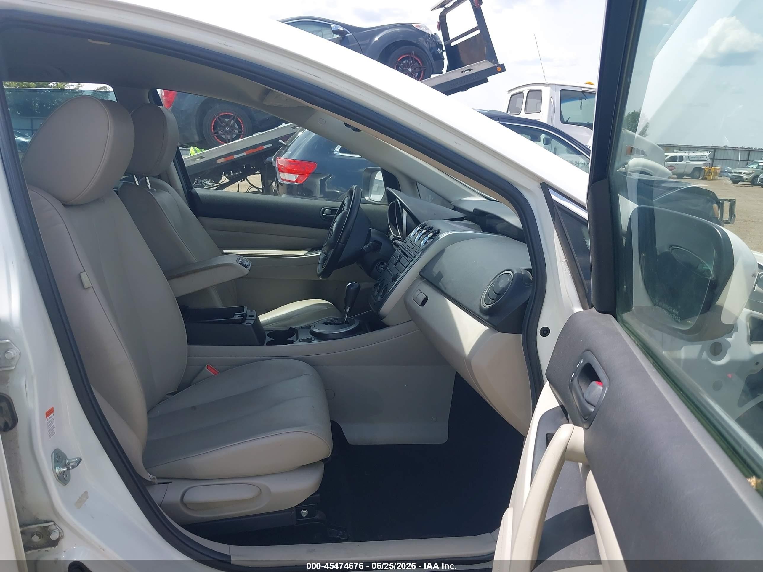 2011 Mazda Cx-7 S Touring Белый vin: JM3ER4CL3B0363766