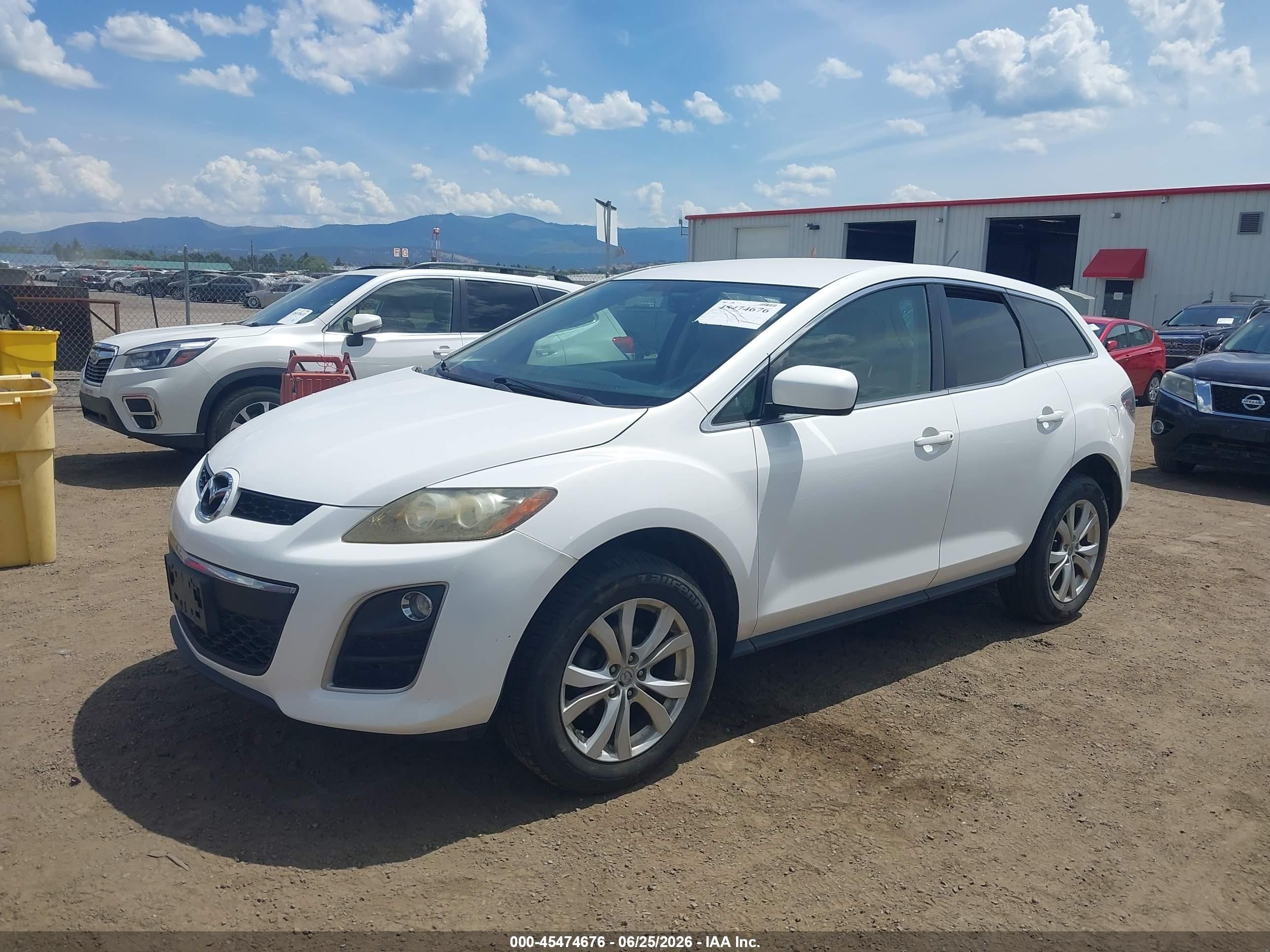 2011 Mazda Cx-7 S Touring Белый vin: JM3ER4CL3B0363766