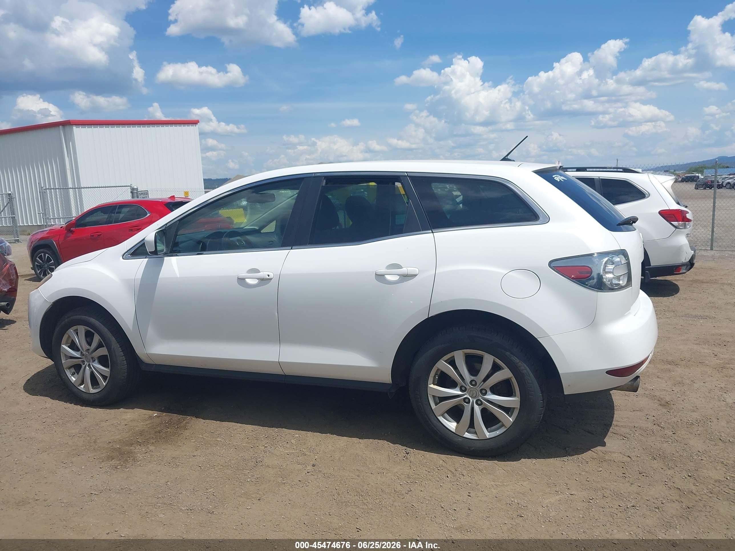 2011 Mazda Cx-7 S Touring Белый vin: JM3ER4CL3B0363766