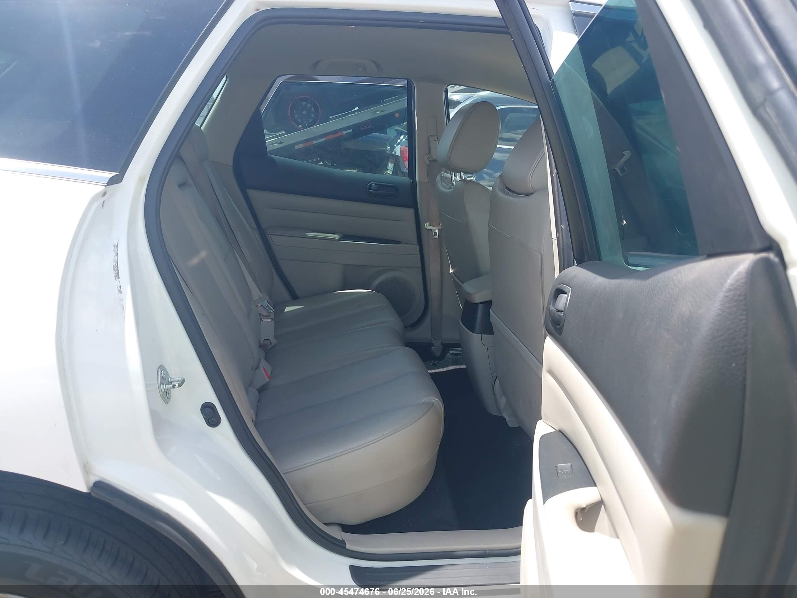 2011 Mazda Cx-7 S Touring Белый vin: JM3ER4CL3B0363766