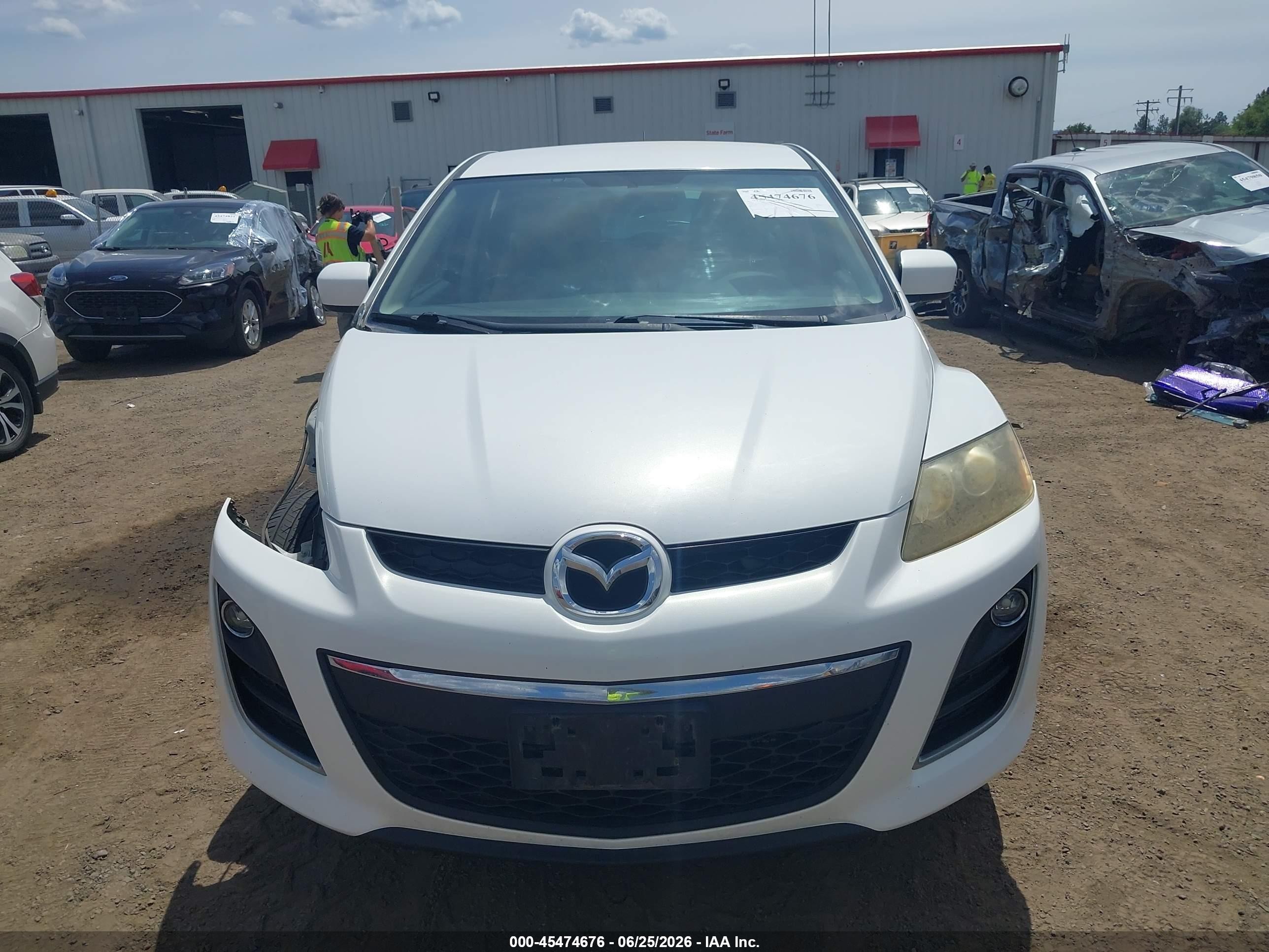 2011 Mazda Cx-7 S Touring Белый vin: JM3ER4CL3B0363766