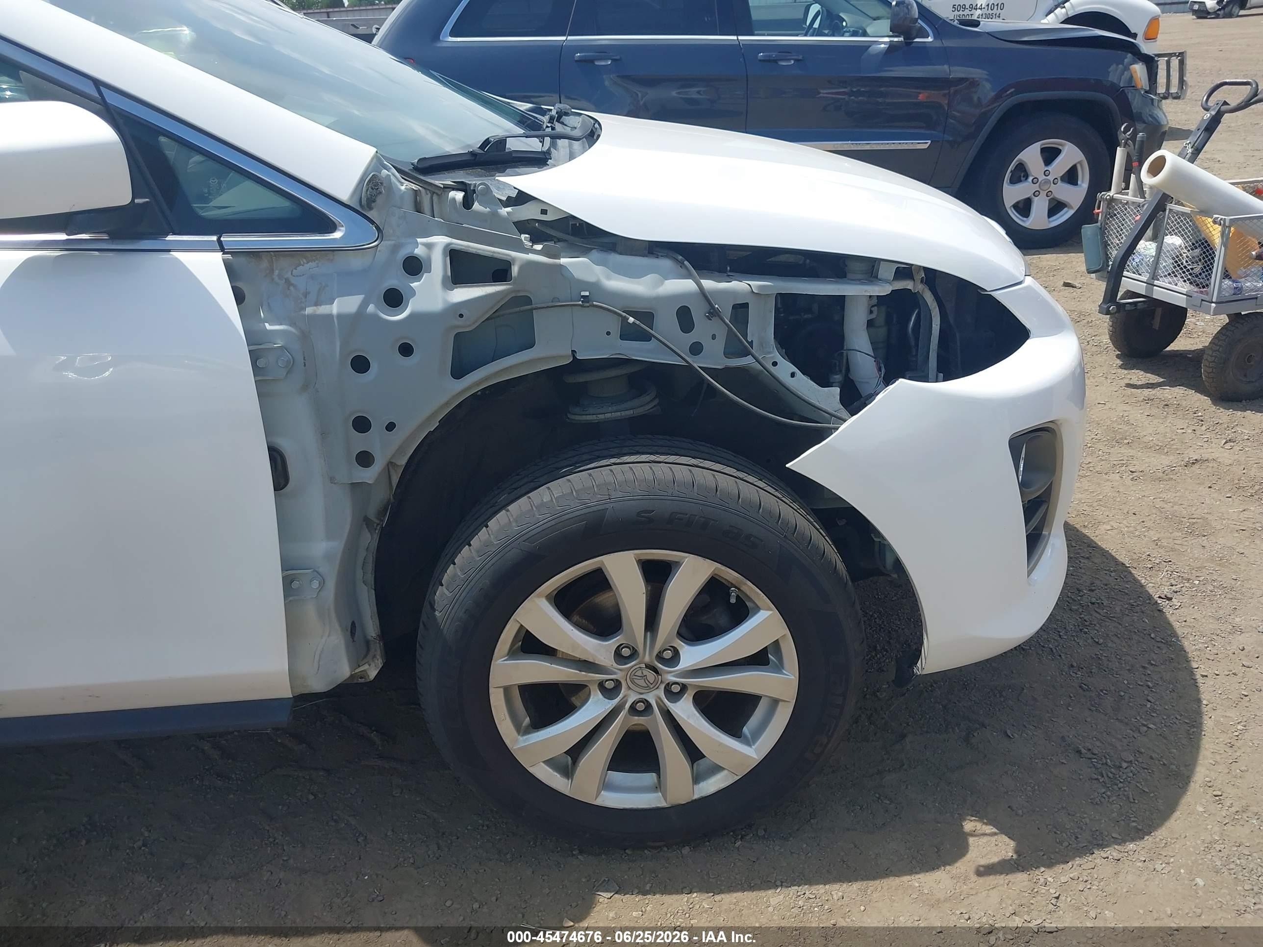 2011 Mazda Cx-7 S Touring Белый vin: JM3ER4CL3B0363766