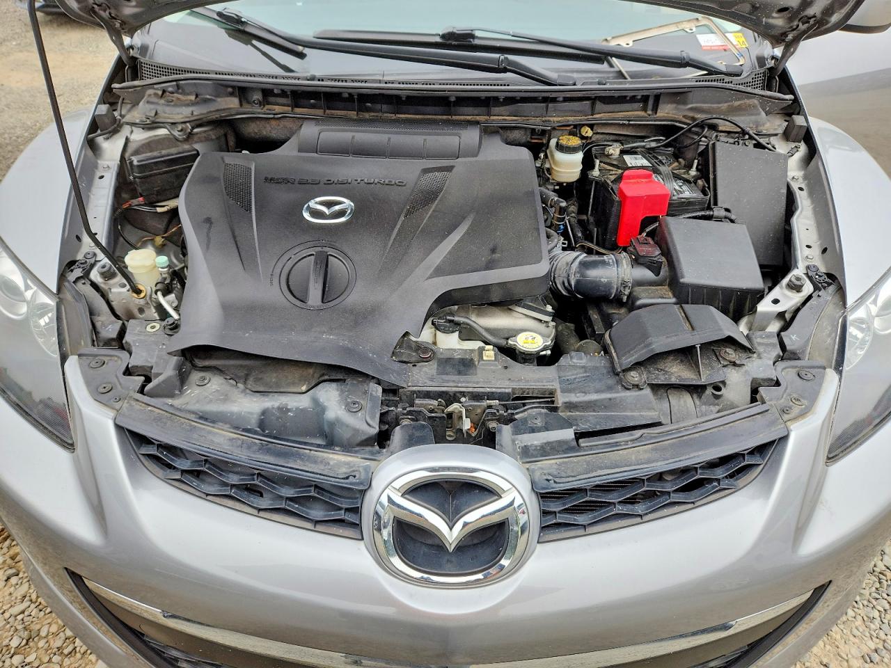 2011 Mazda Cx-7 Silver vin: JM3ER4CL3B0367882