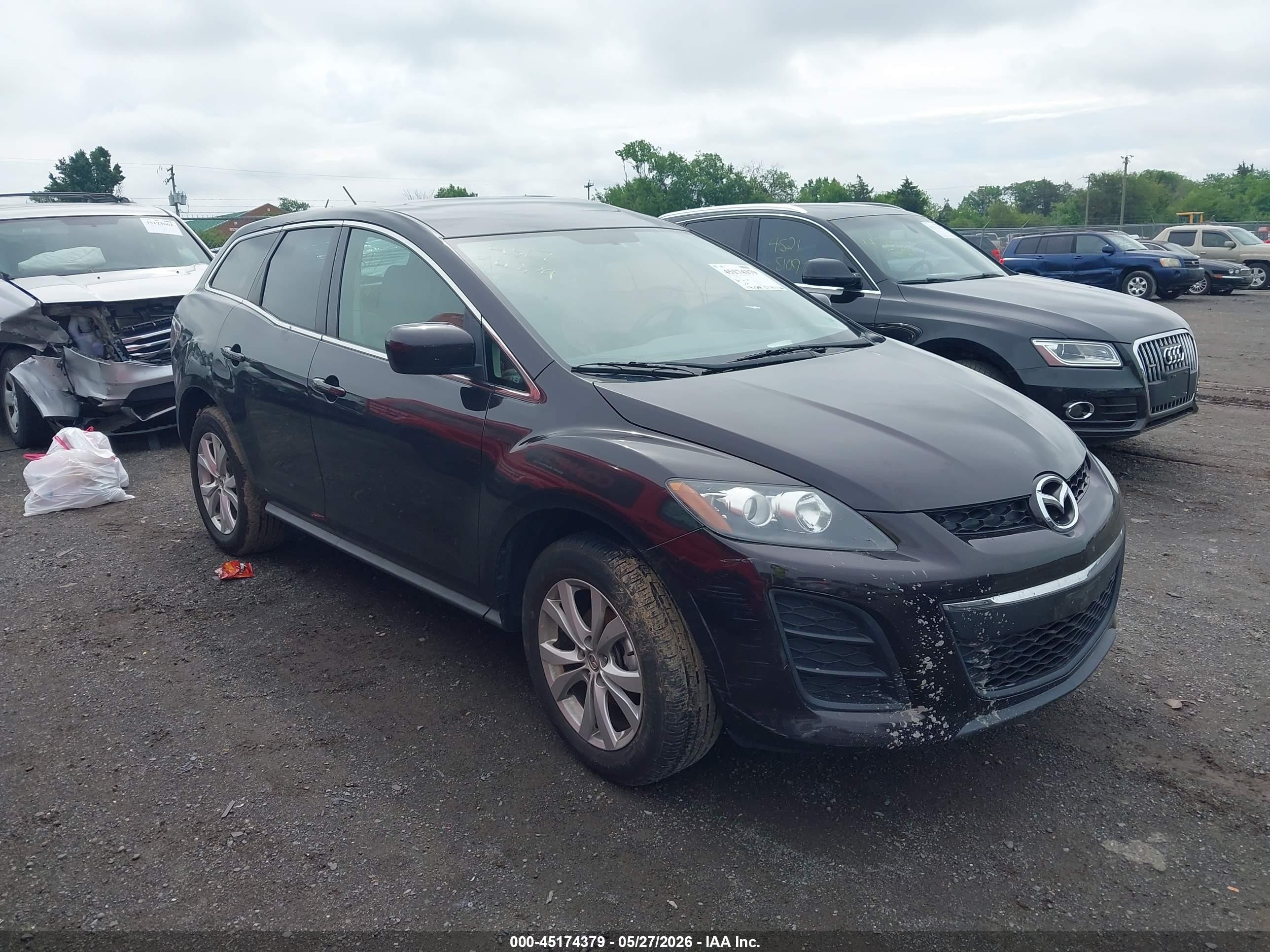 2011 Mazda Cx-7 S Touring Black vin: JM3ER4CL5B0381220