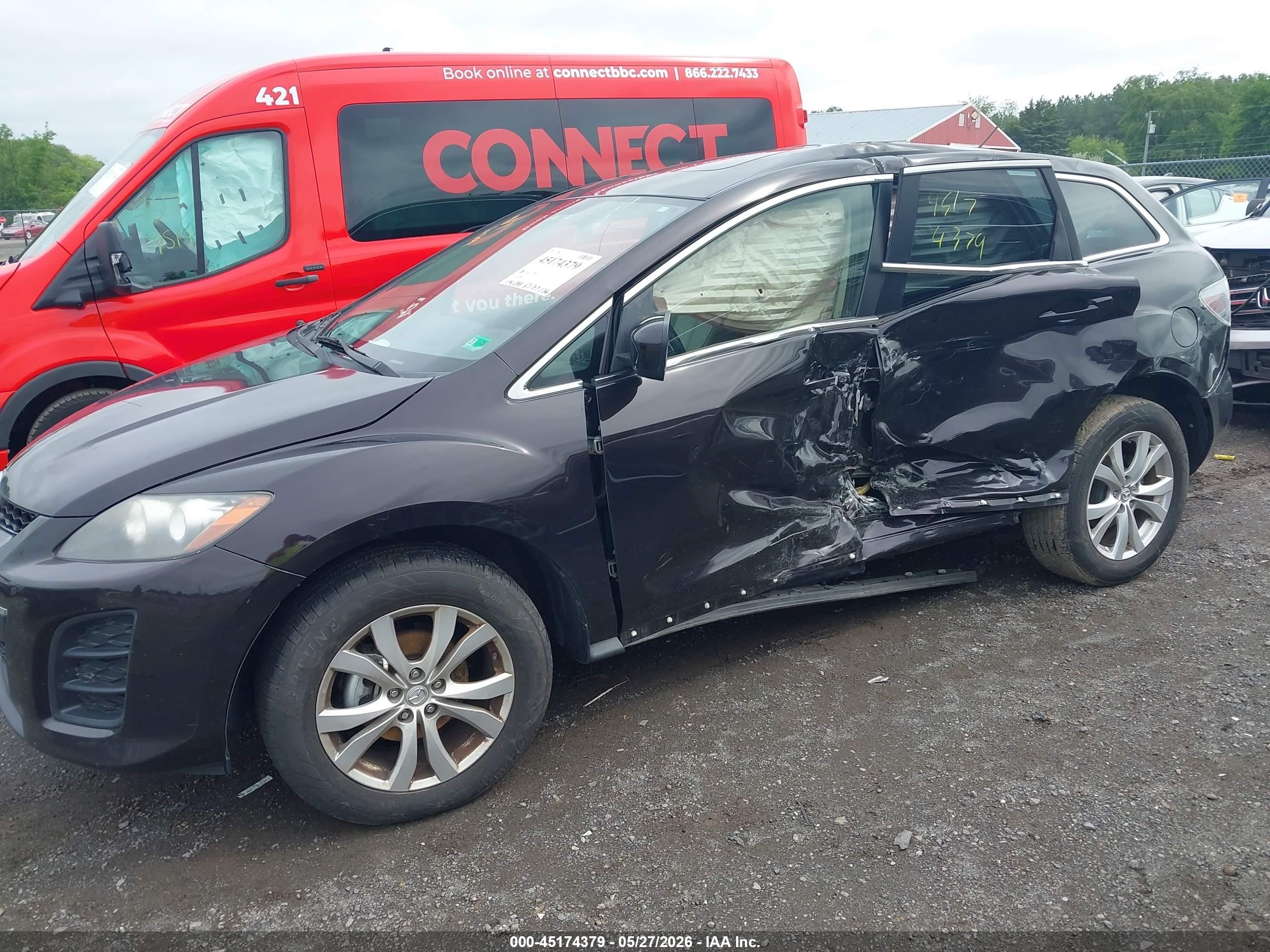 2011 Mazda Cx-7 S Touring Black vin: JM3ER4CL5B0381220