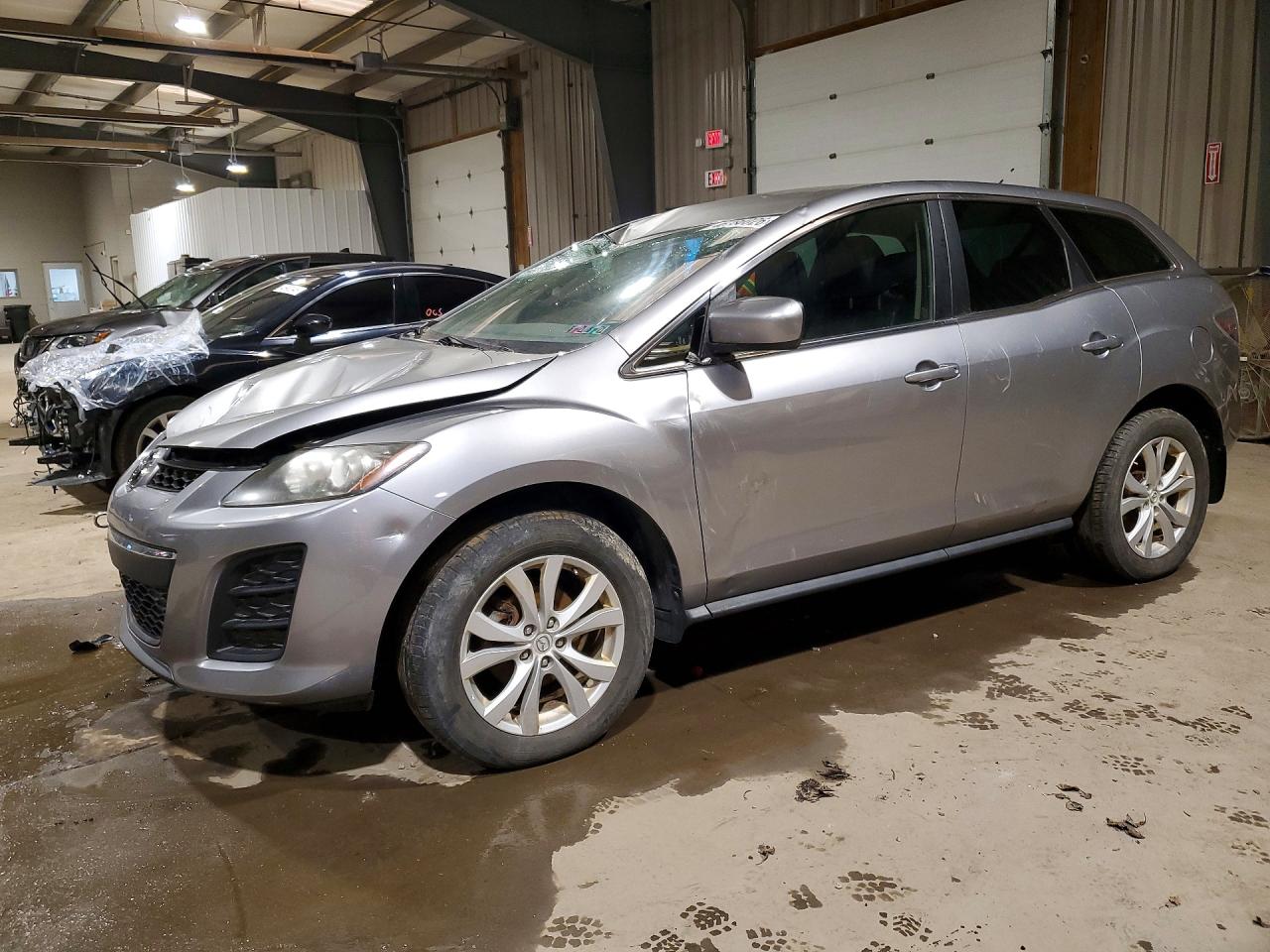 2011 Mazda Cx-7 Silver vin: JM3ER4CL7B0363222