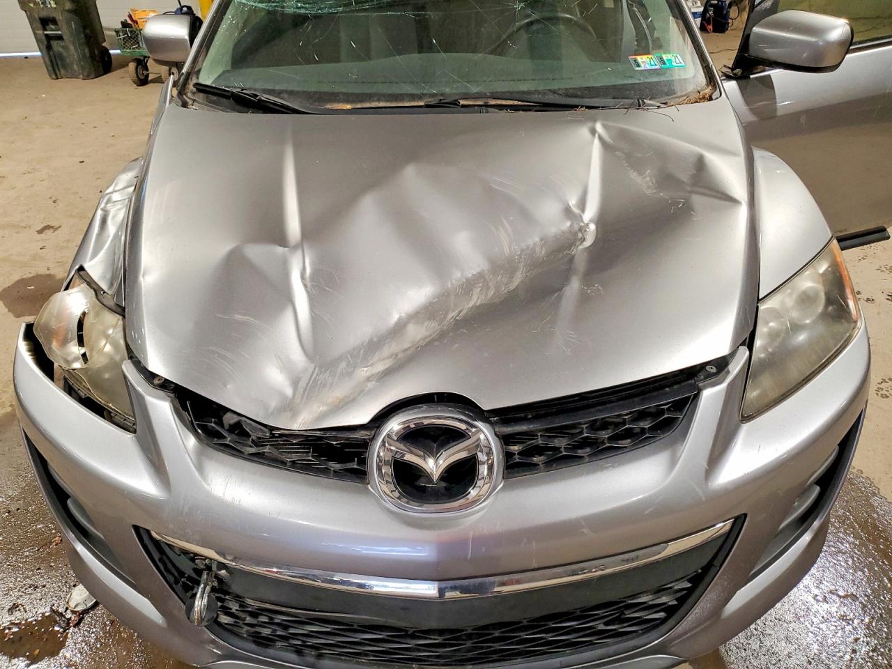 2011 Mazda Cx-7 Silver vin: JM3ER4CL7B0363222