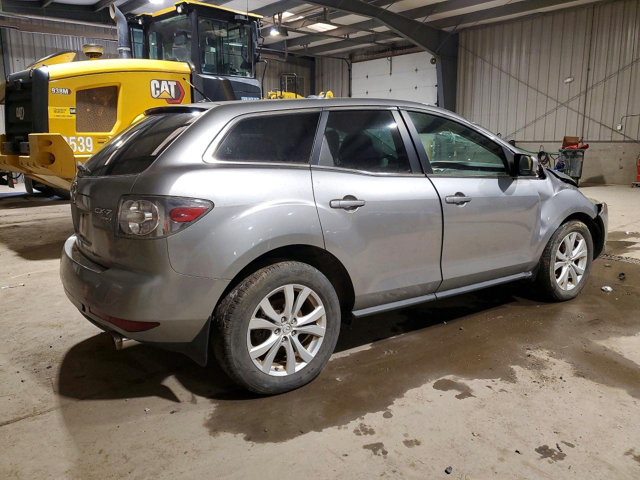 2011 Mazda Cx-7 Silver vin: JM3ER4CL7B0363222